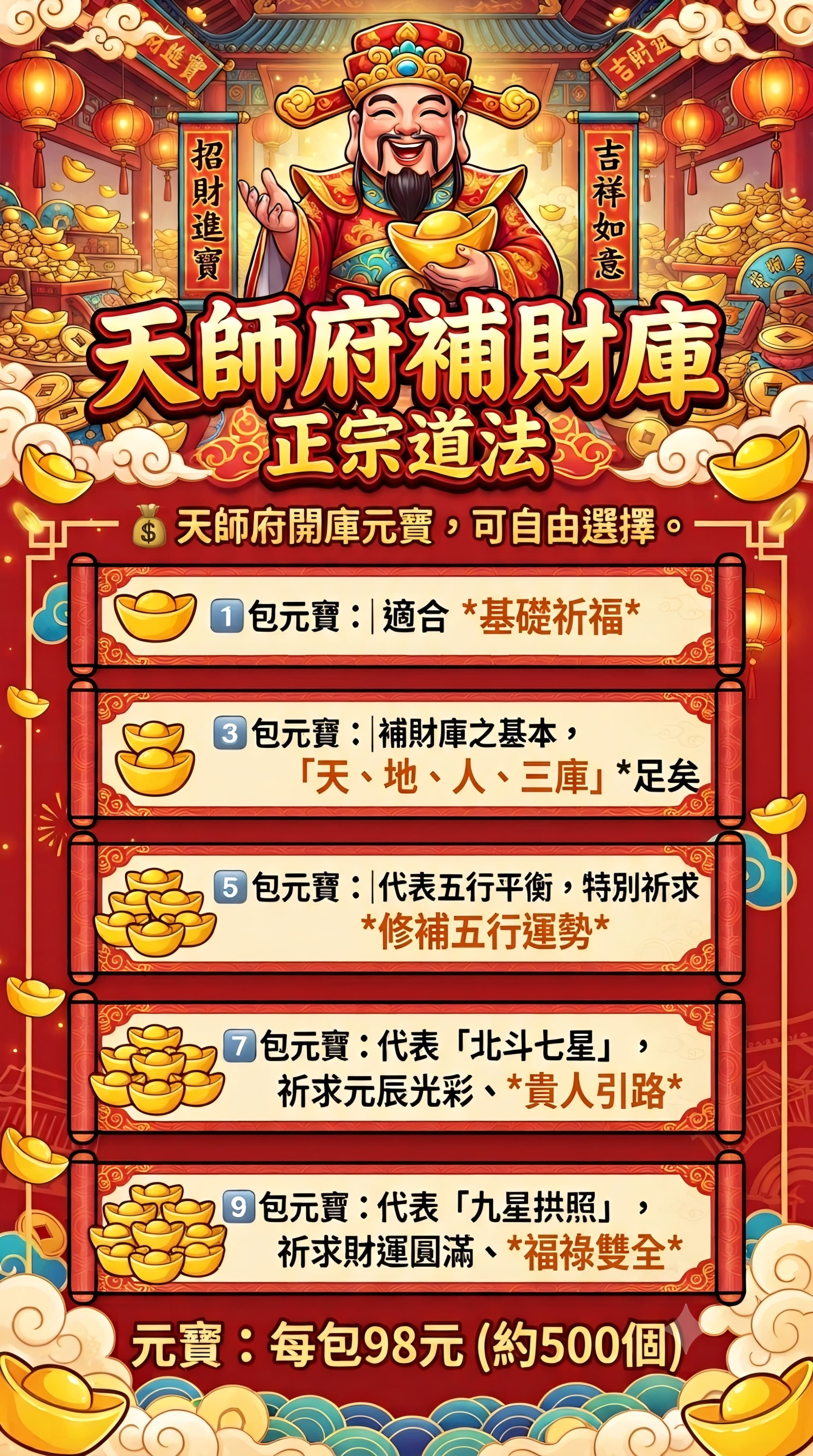 ⛩️ 【法訊】道教祖庭龍虎山嗣漢天師府 啟建補財庫祈福
