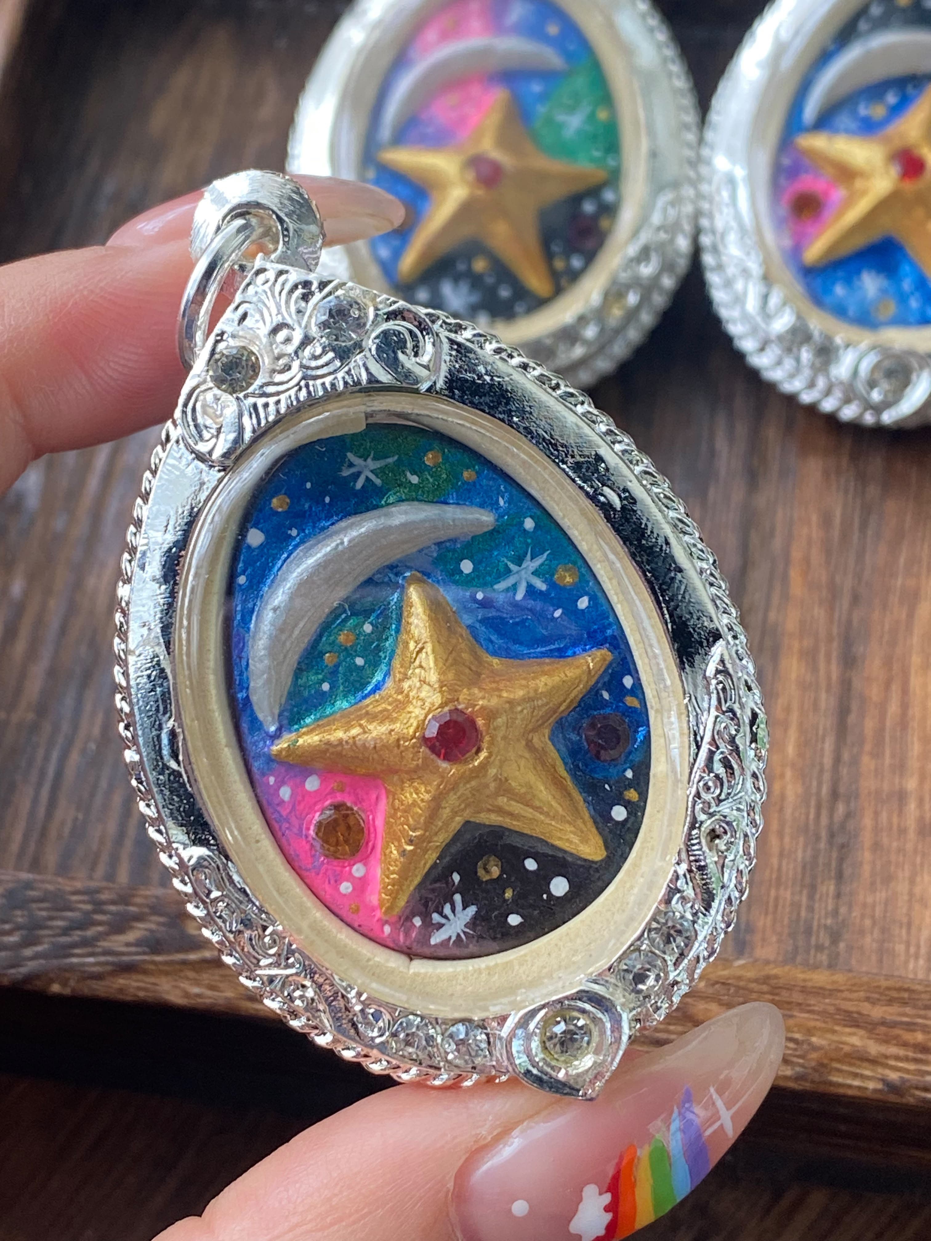 🌌 星海月魄·許願吊墜 🌙