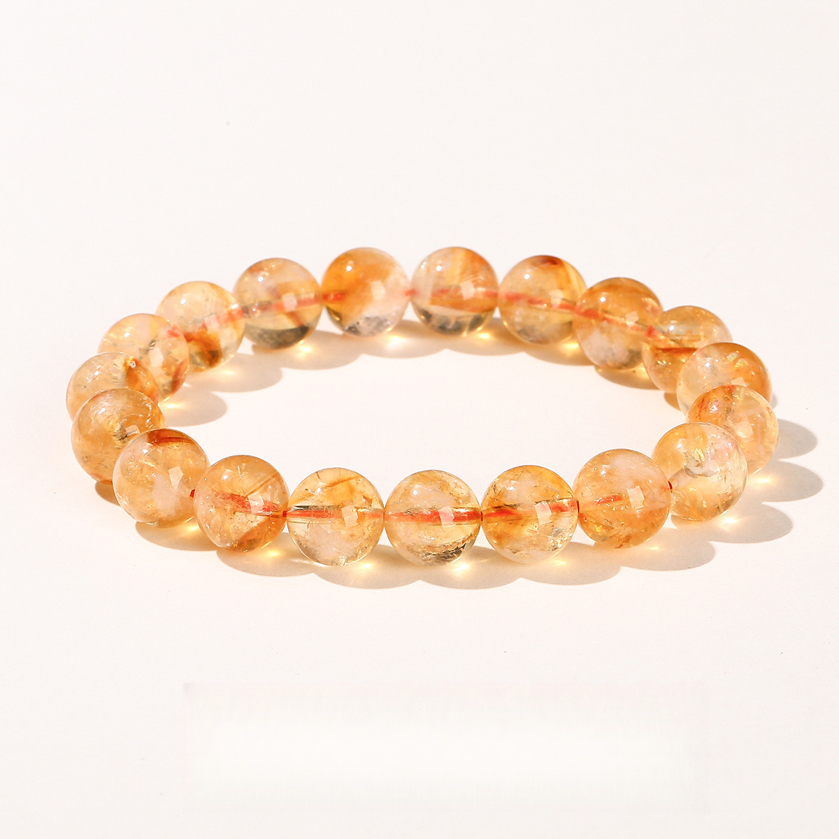 7A Yellow Tangerine Quartz Bracelet – Wealth, Wholesale