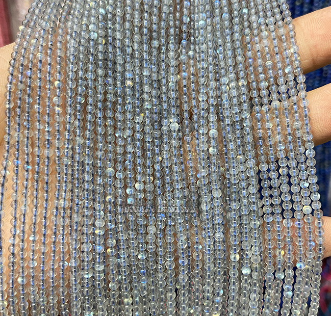 3mm Natural Tourmaline Beads – Candy Color, Wholesale