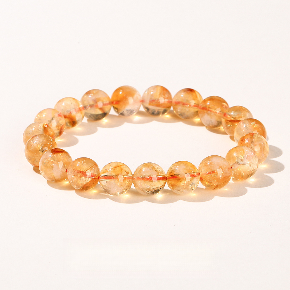 7A Yellow Tangerine Quartz Bracelet – Wealth, Wholesale