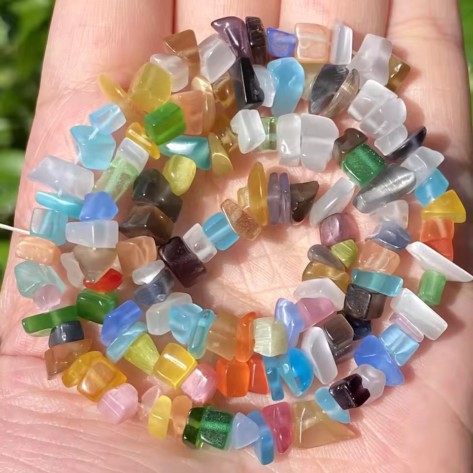 Wholesale Natural Crystal Chips Beads, Irregular Tumbled Gemstone Beads, Amethyst Garnet Loose Beads for DIY Bracelet Necklace Jewelry Making, 5-8mm
