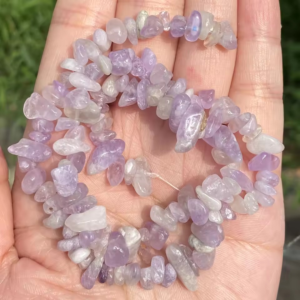 Wholesale Natural Crystal Chips Beads, Irregular Tumbled Gemstone Beads, Amethyst Garnet Loose Beads for DIY Bracelet Necklace Jewelry Making, 5-8mm