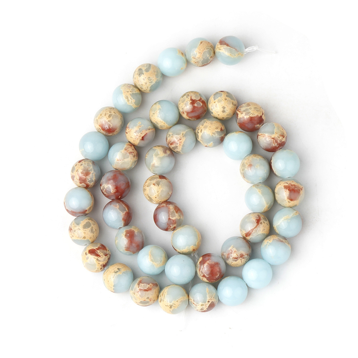 Factory Wholesale Natural Stone Beads, Mixed Gemstone Round Loose Beads, Spacer Beads for DIY Bracelet Necklace Jewelry Making, 4/6/8/10mm