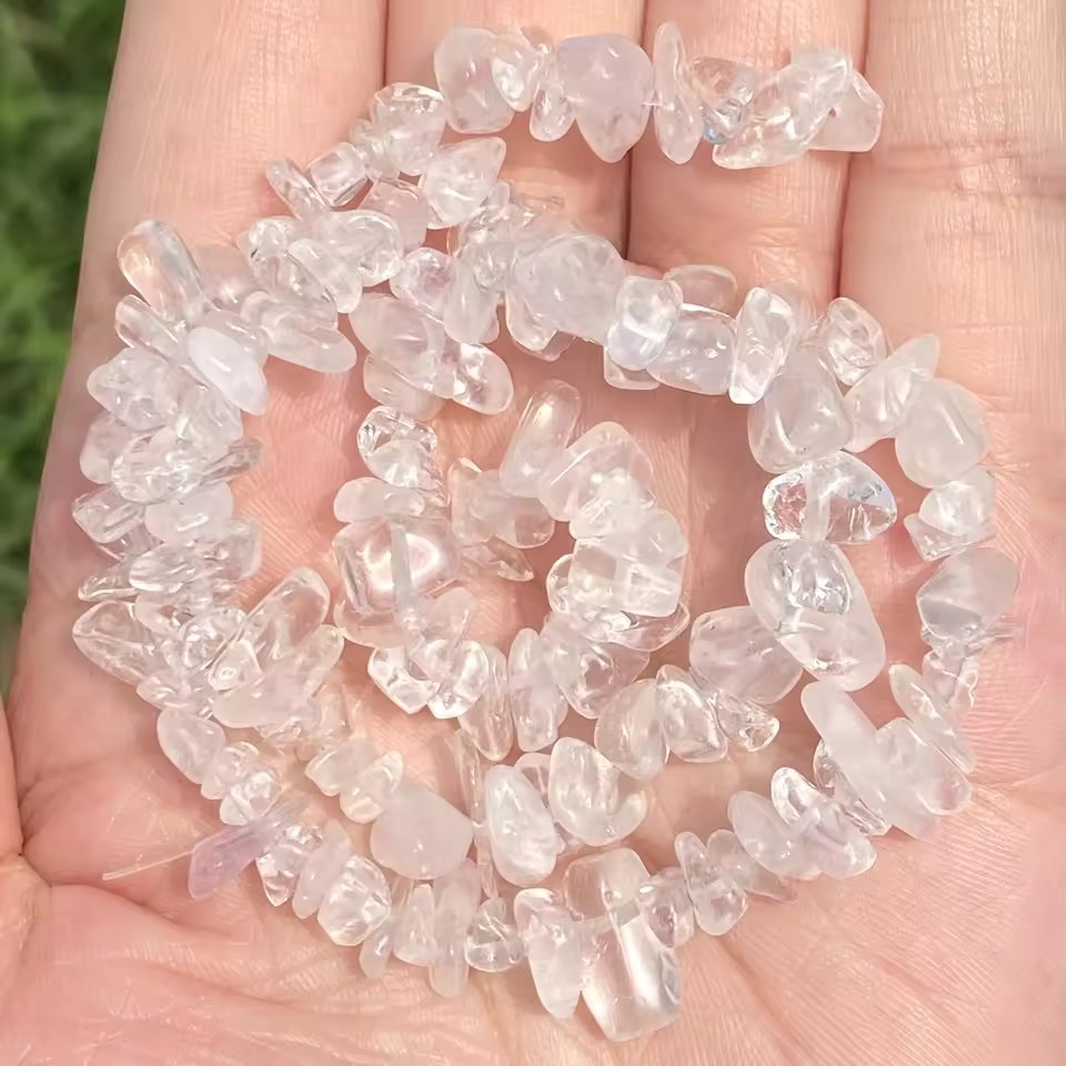Wholesale Natural Crystal Chips Beads, Irregular Tumbled Gemstone Beads, Amethyst Garnet Loose Beads for DIY Bracelet Necklace Jewelry Making, 5-8mm