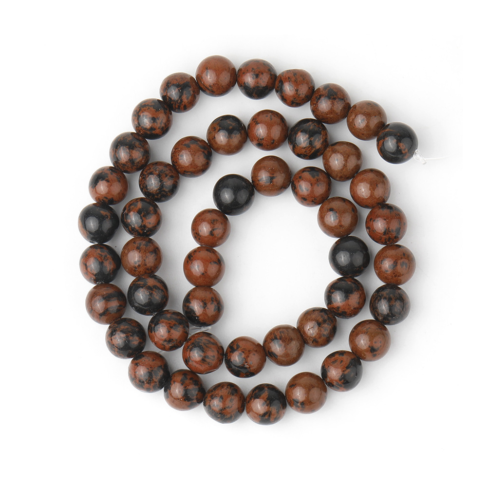 Factory Wholesale Natural Stone Beads, Mixed Gemstone Round Loose Beads, Spacer Beads for DIY Bracelet Necklace Jewelry Making, 4/6/8/10mm