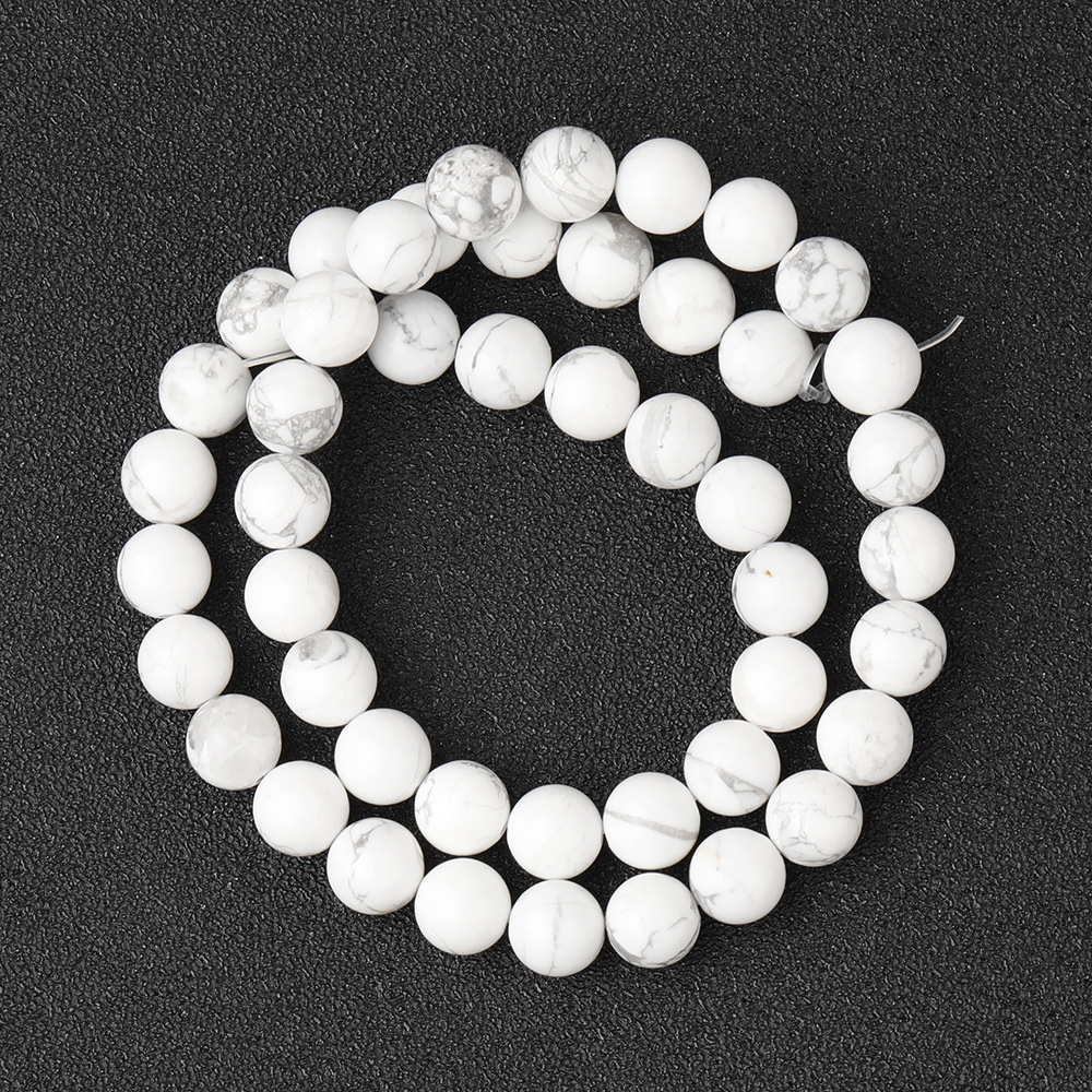 Factory Wholesale Natural Stone Beads, Mixed Gemstone Round Loose Beads, Spacer Beads for DIY Bracelet Necklace Jewelry Making, 4/6/8/10mm
