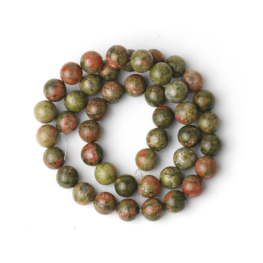 Factory Wholesale Natural Stone Beads, Mixed Gemstone Round Loose Beads, Spacer Beads for DIY Bracelet Necklace Jewelry Making, 4/6/8/10mm