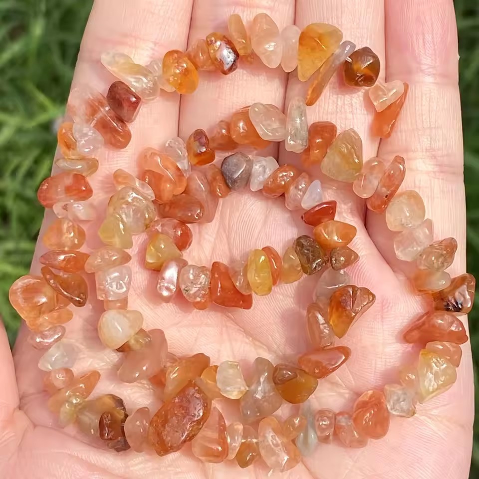 Wholesale Natural Crystal Chips Beads, Irregular Tumbled Gemstone Beads, Amethyst Garnet Loose Beads for DIY Bracelet Necklace Jewelry Making, 5-8mm