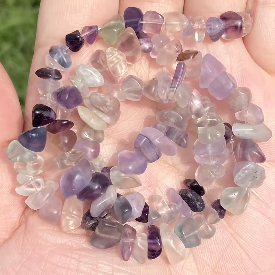 Wholesale Natural Crystal Chips Beads, Irregular Tumbled Gemstone Beads, Amethyst Garnet Loose Beads for DIY Bracelet Necklace Jewelry Making, 5-8mm