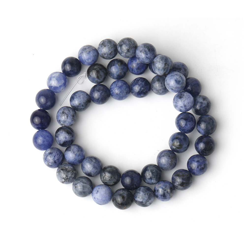 Factory Wholesale Natural Stone Beads, Mixed Gemstone Round Loose Beads, Spacer Beads for DIY Bracelet Necklace Jewelry Making, 4/6/8/10mm