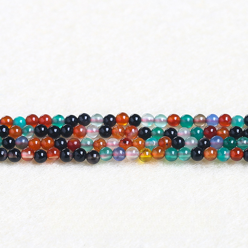 3mm Natural Tourmaline Beads – Candy Color, Wholesale