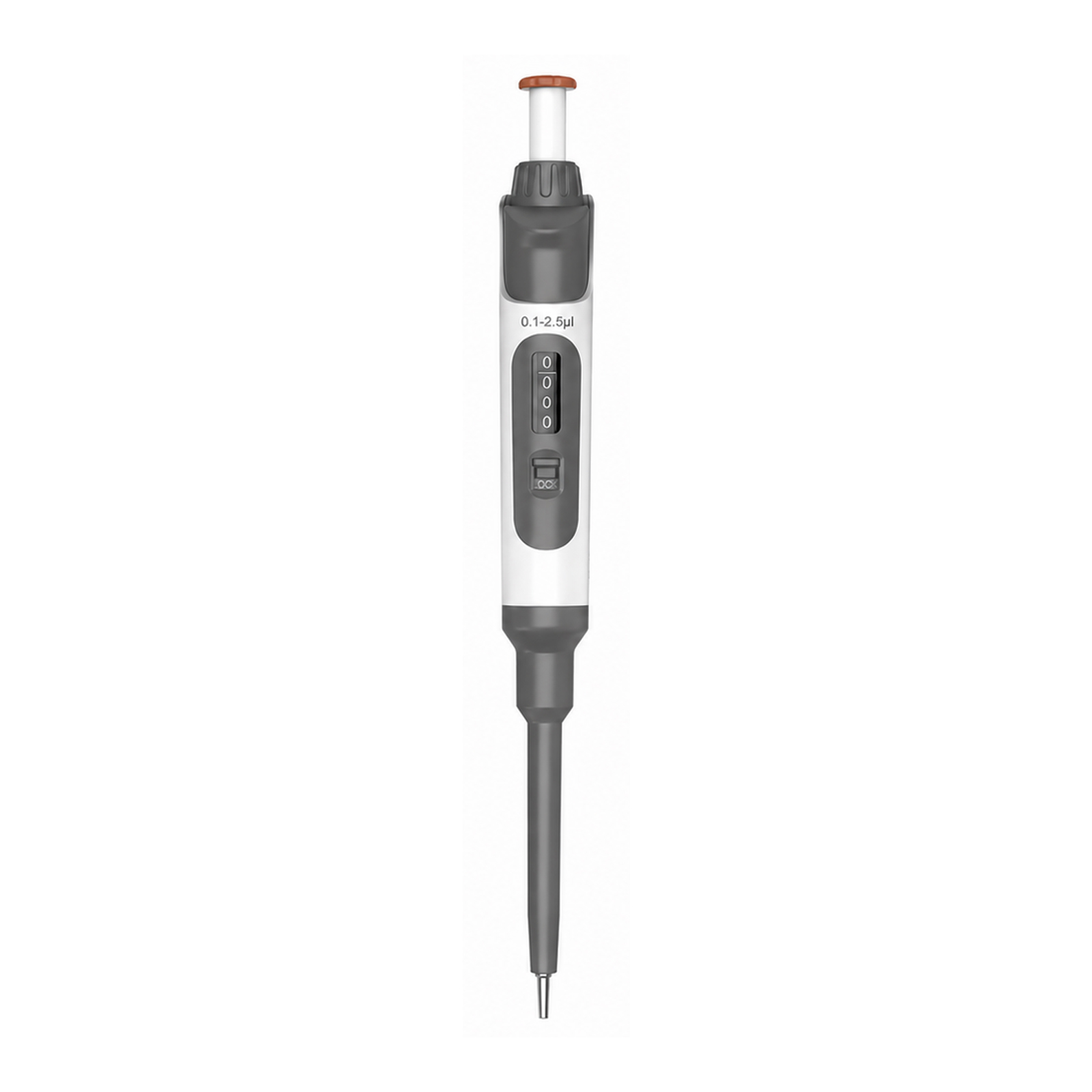 Micropipette Adjustable Volume Single Channel 0.1μL–10mL Fully Autoclavable Precision Lab Pipette for Liquid Handling