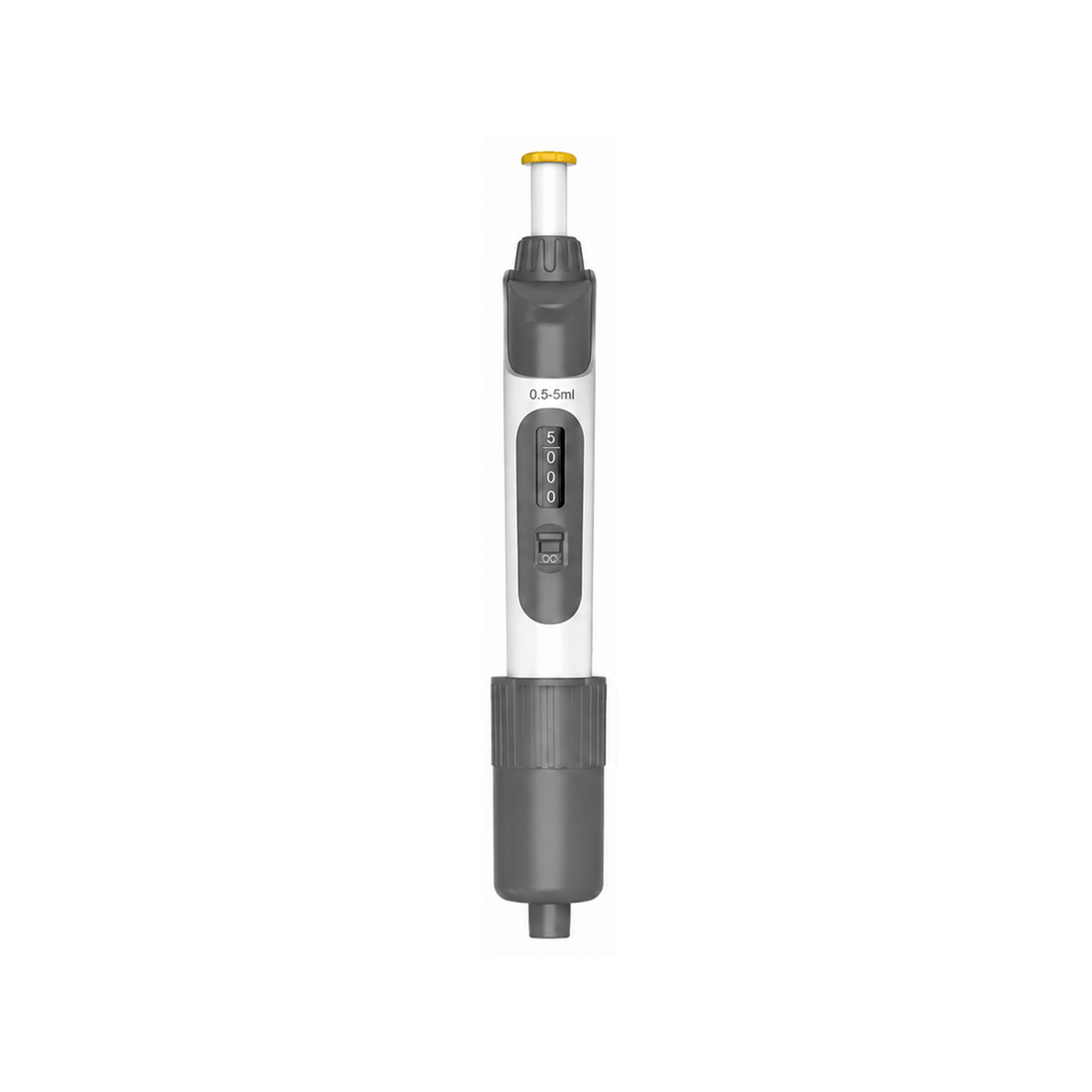 Micropipette Adjustable Volume Single Channel 0.1μL–10mL Fully Autoclavable Precision Lab Pipette for Liquid Handling
