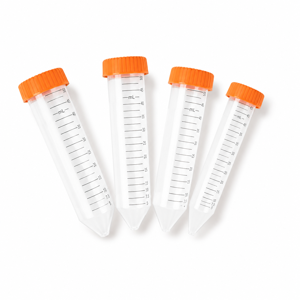 Sterile Conical Centrifuge Tubes, 15 mL and 50 mL | PP, Graduated, DNase/RNase-Free