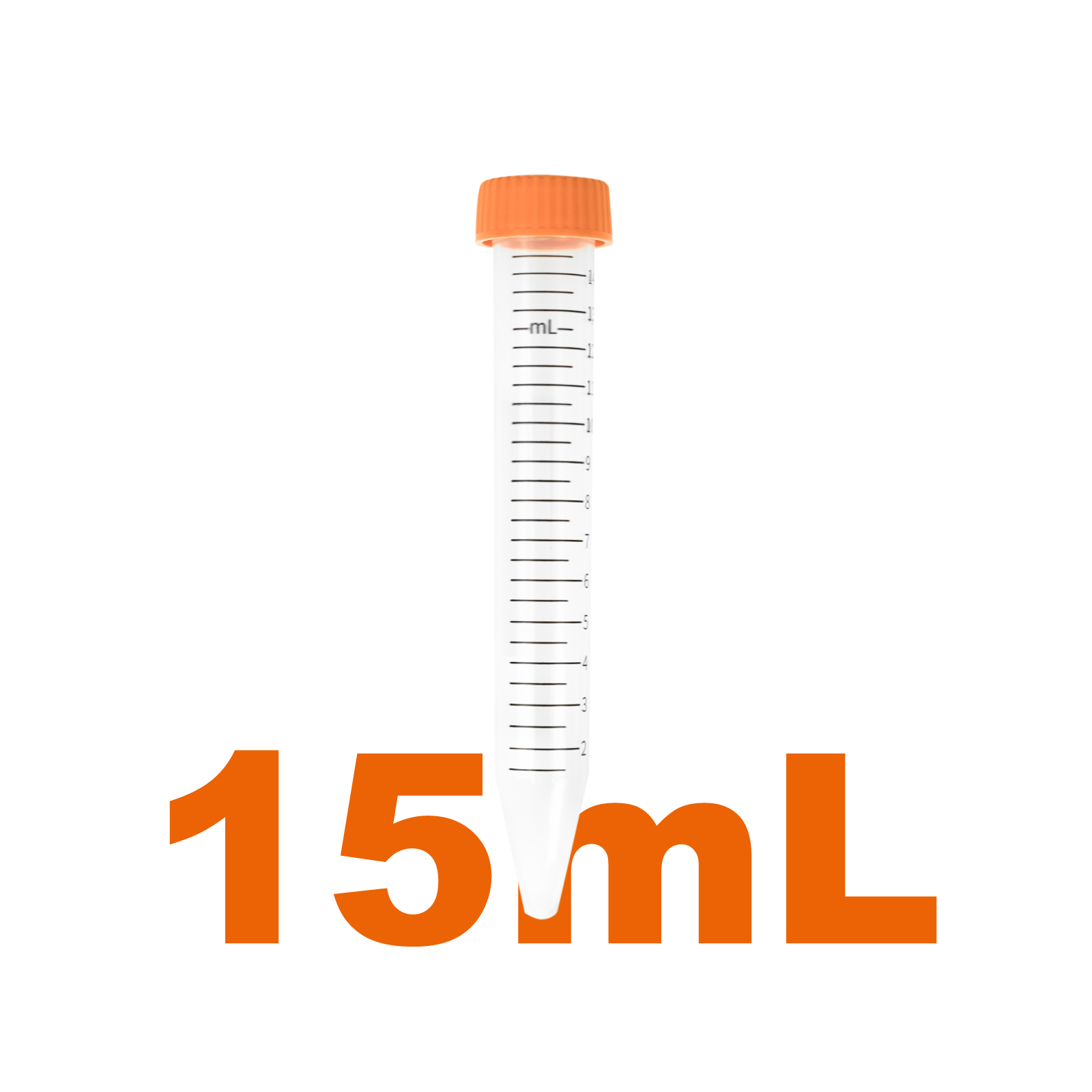 Sterile Conical Centrifuge Tubes, 15 mL and 50 mL | PP, Graduated, DNase/RNase-Free