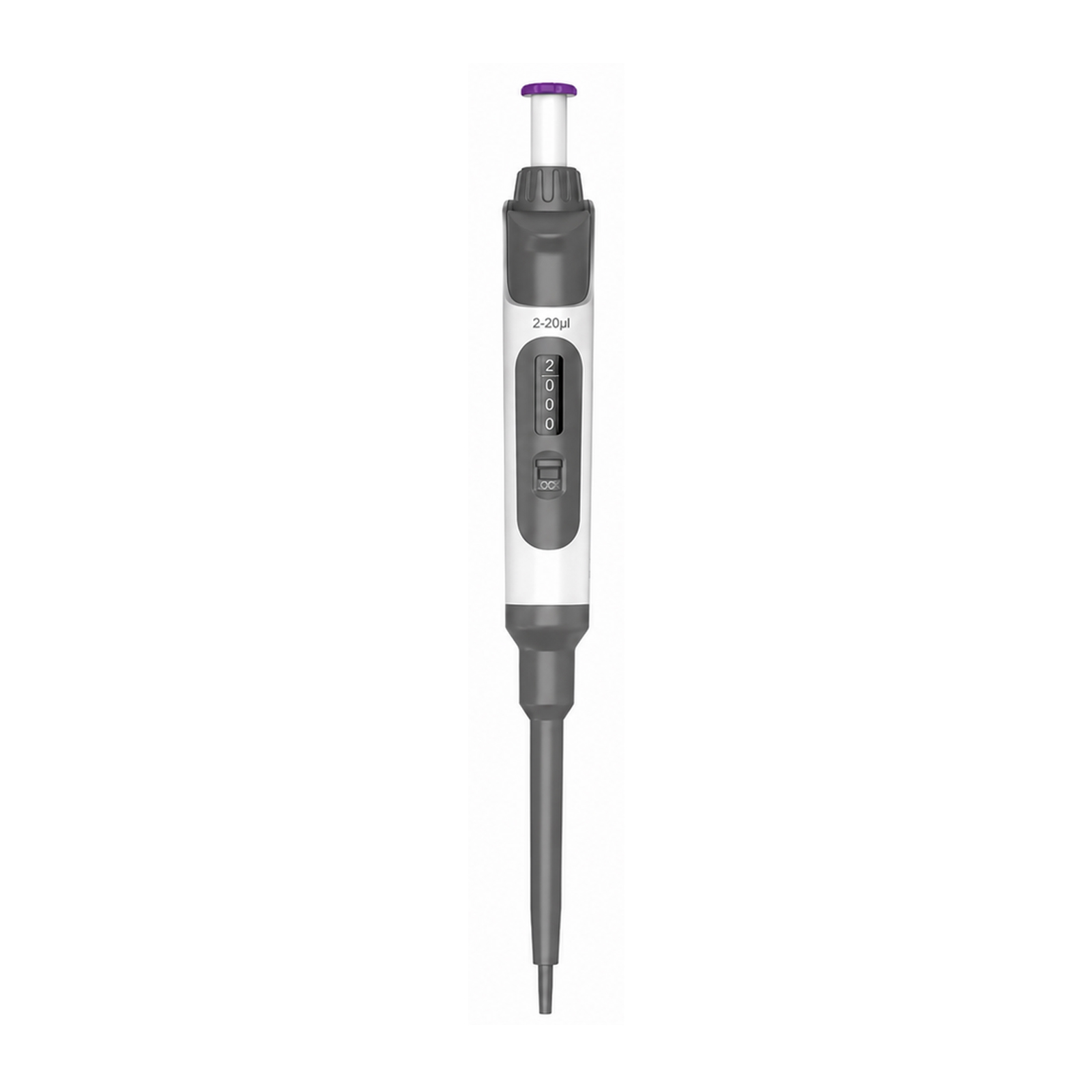 Micropipette Adjustable Volume Single Channel 0.1μL–10mL Fully Autoclavable Precision Lab Pipette for Liquid Handling