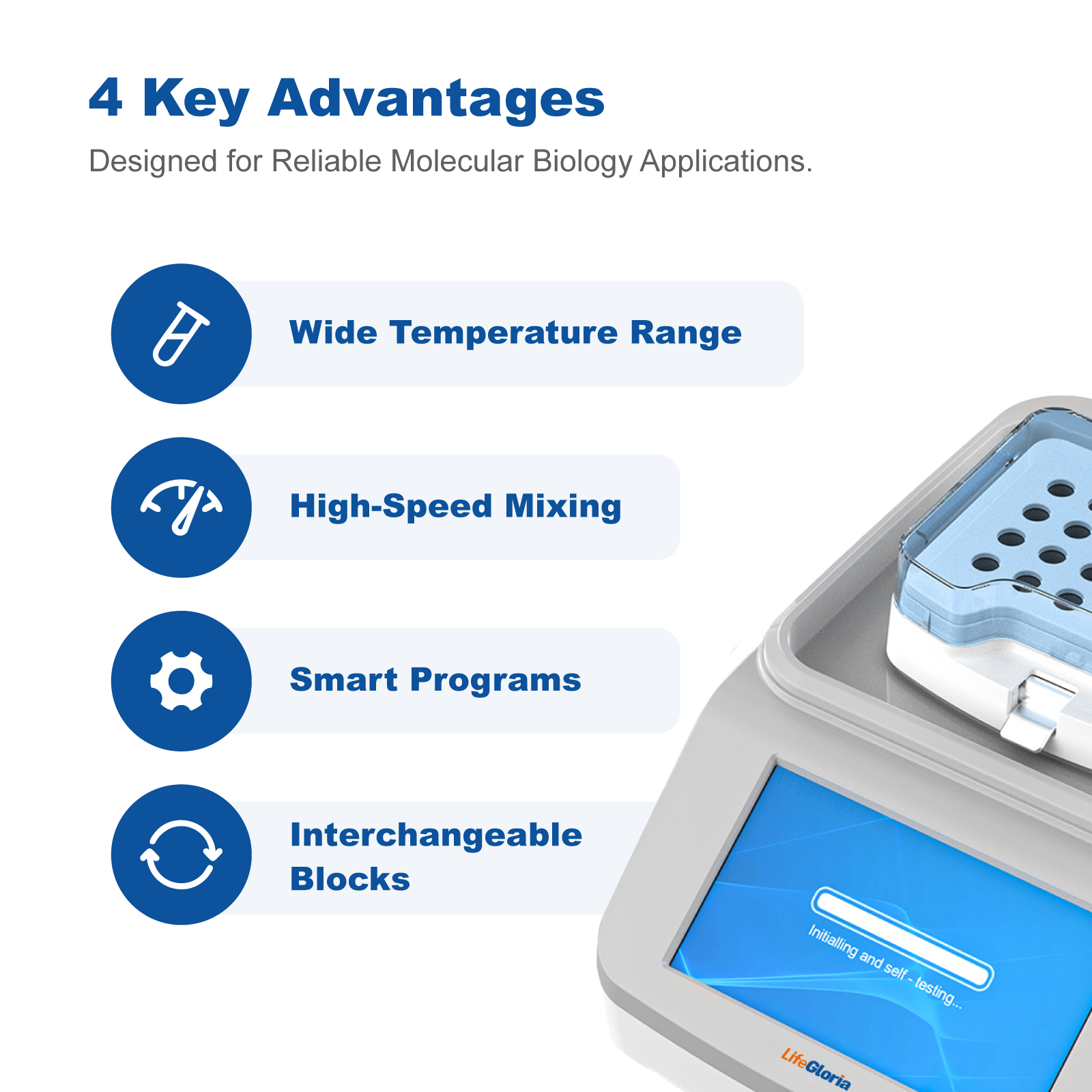 Heating Thermo Mixer with Metal Dry Bath | Temperature-Controlled Sample Incubator