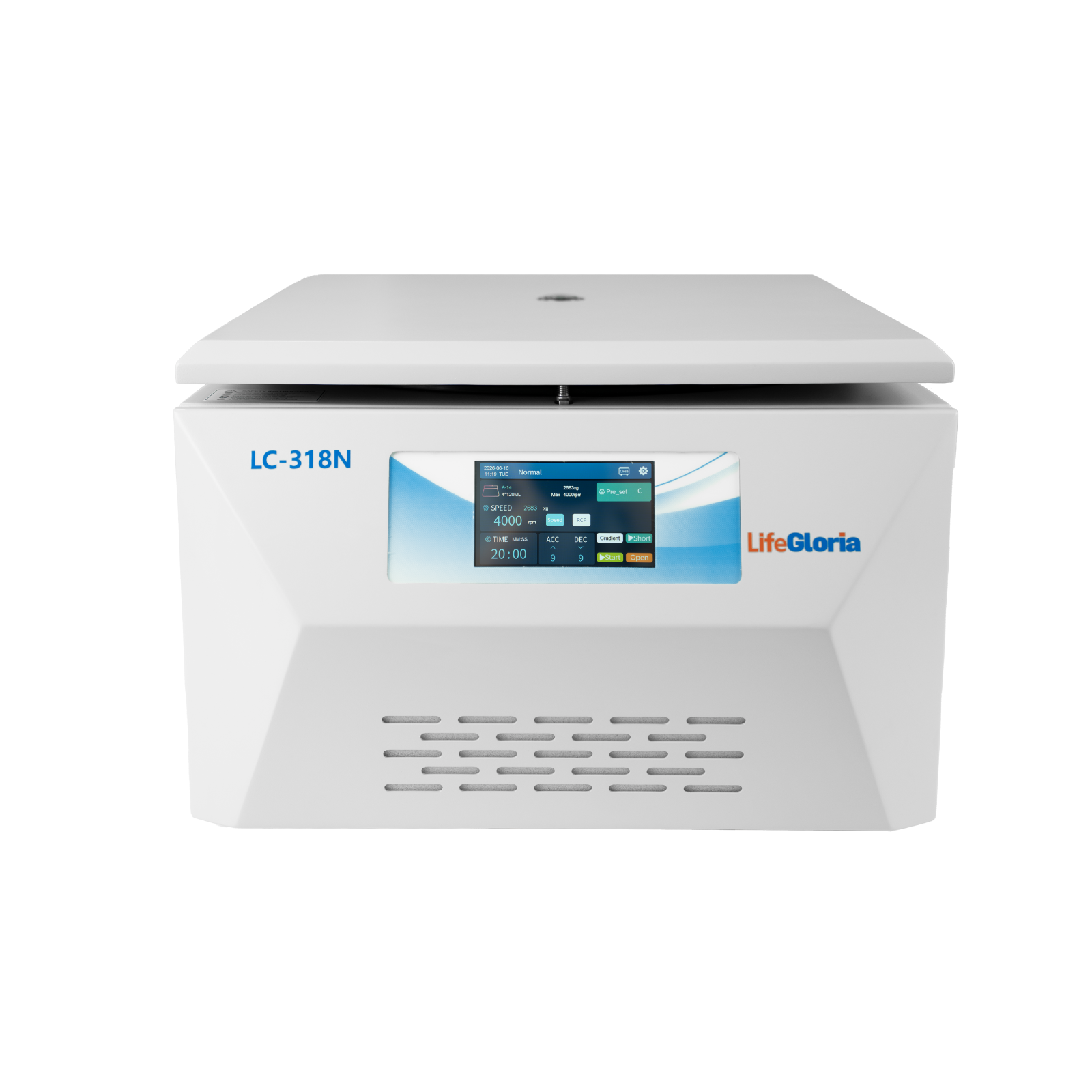 High Speed Laboratory Centrifuge 18500RPM 27100×g Benchtop Wide Voltage 100–240V for Sample Separation-lifegloria