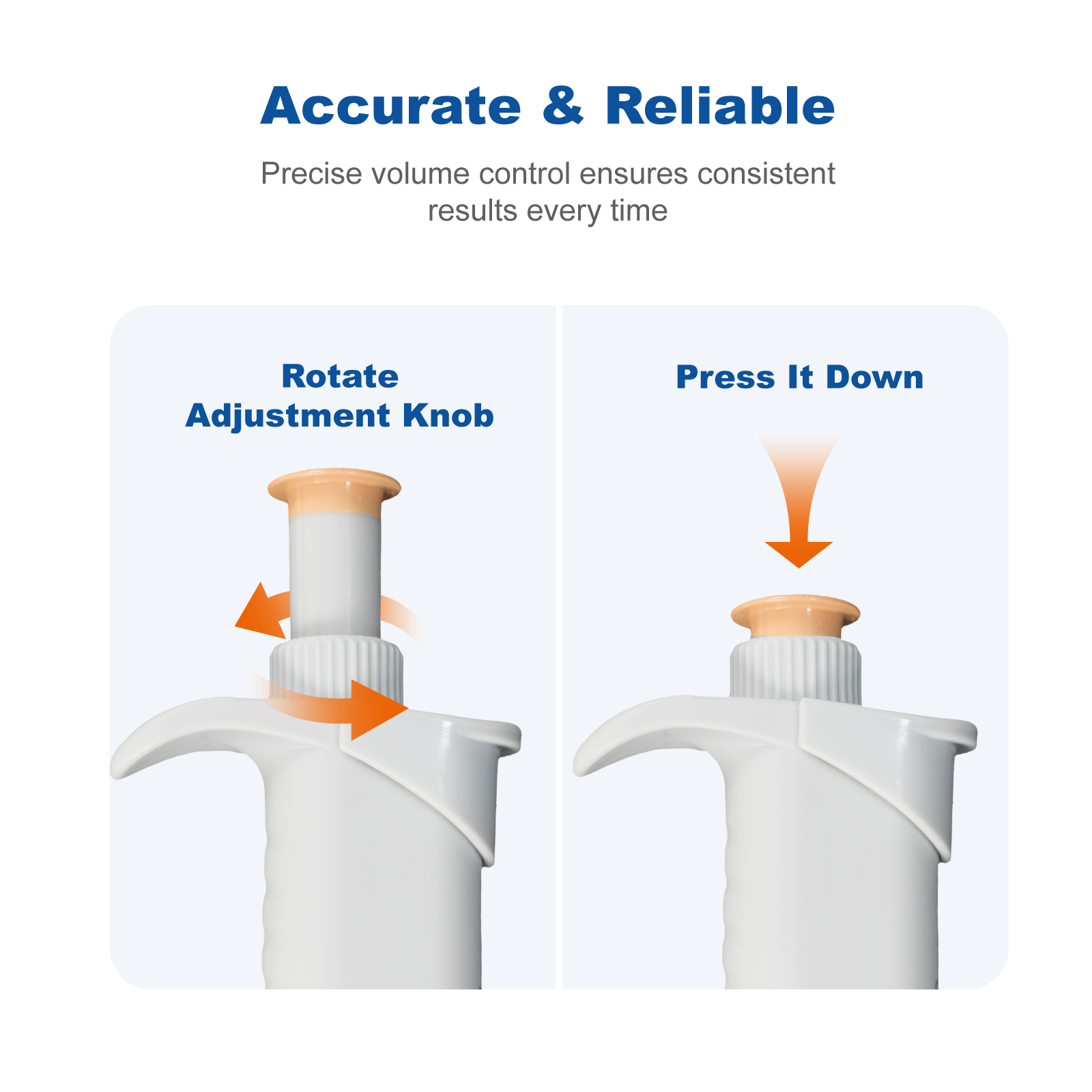 Adjustable Single Channel Micropipette | Semi-Autoclavable Laboratory Pipette 0.1μL–10mL for Accurate Liquid Handling