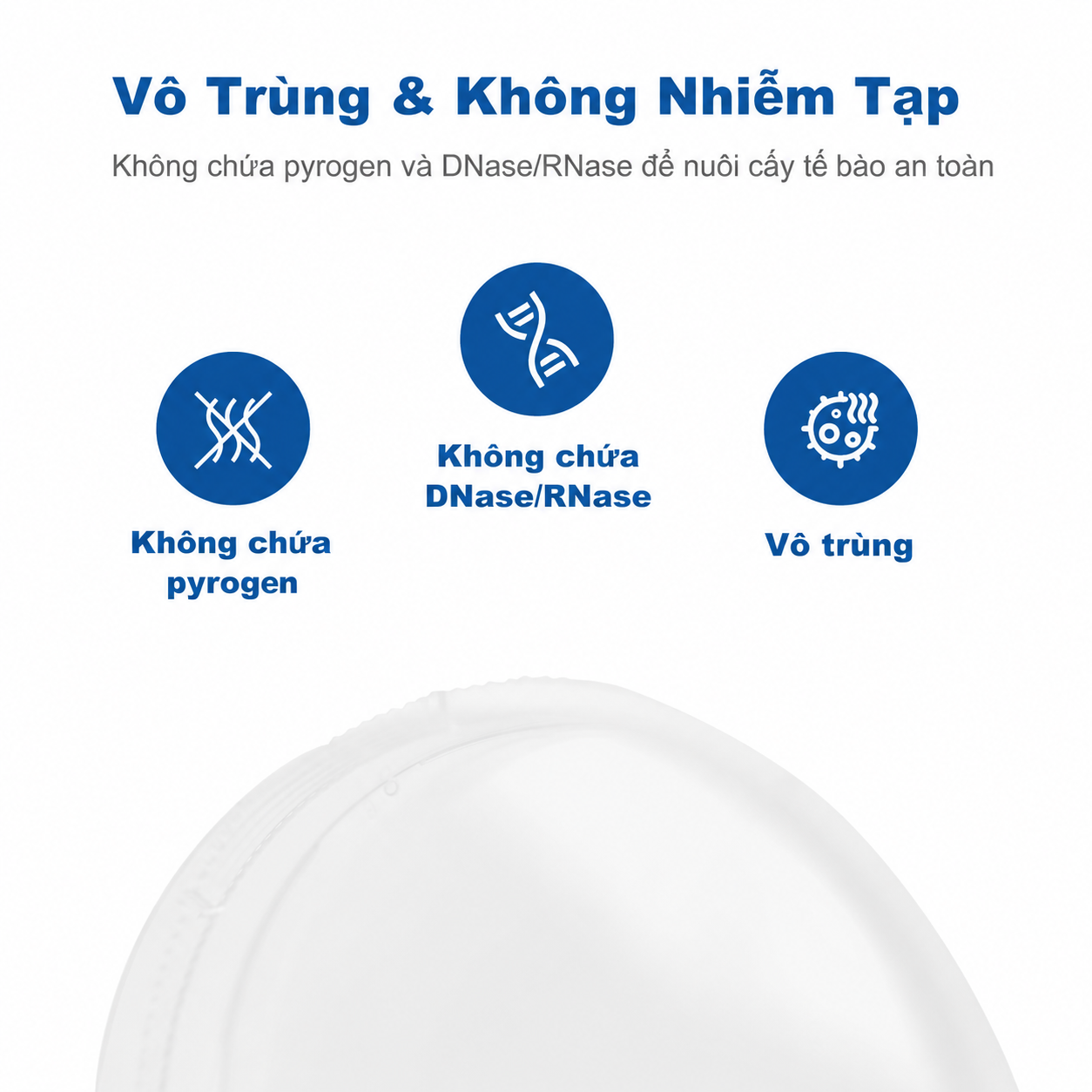 Đĩa nuôi cấy tế bào vô trùng | PS chiếu xạ gamma với vòng cầm dễ