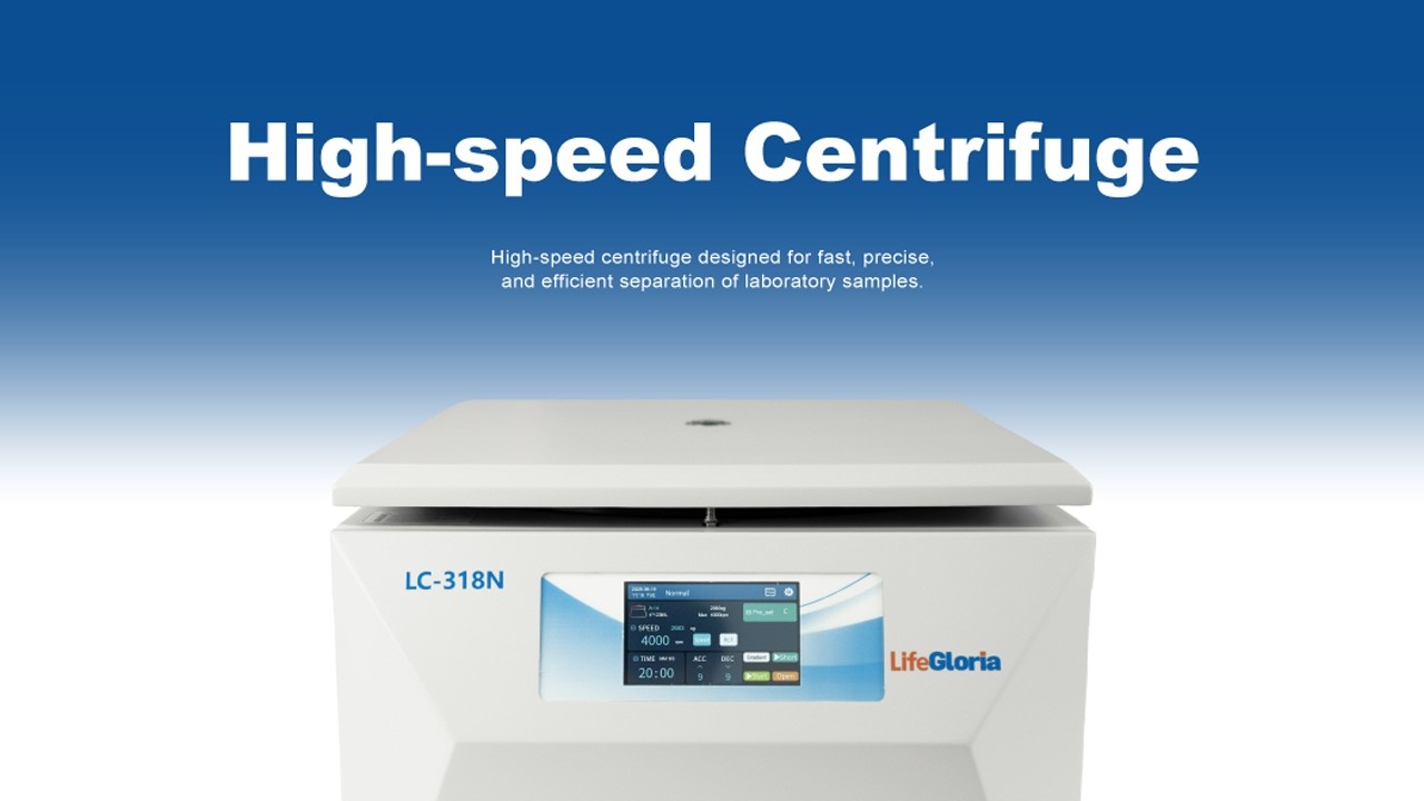 High Speed Laboratory Centrifuge 18500RPM 27100×g Benchtop Wide Voltage 100–240V for Sample Separation