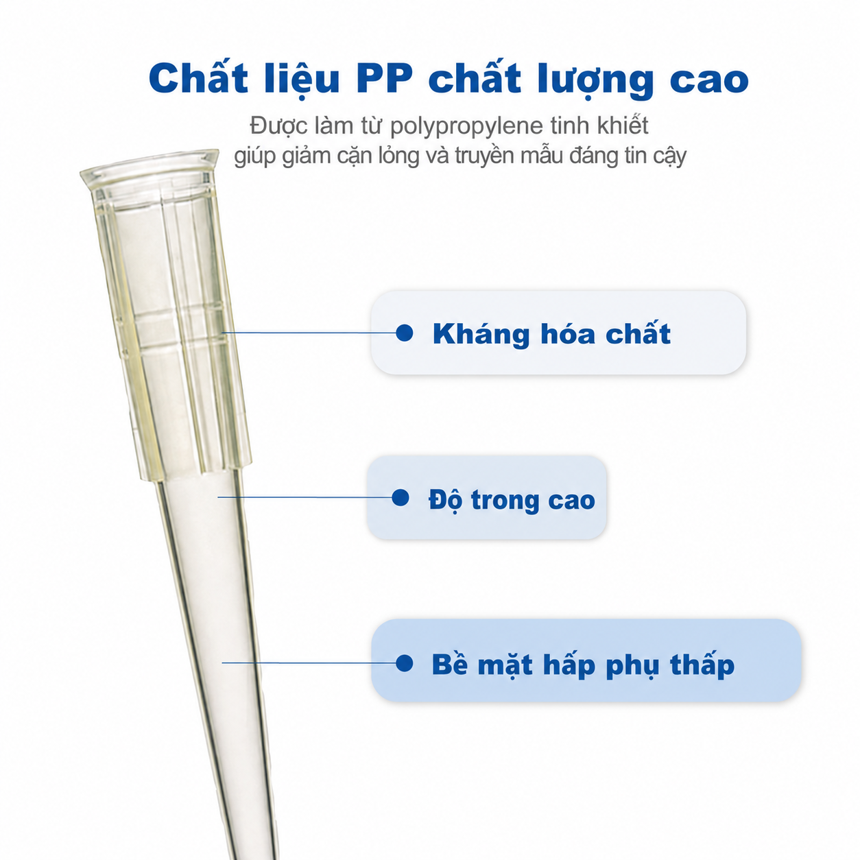 Đầu tip pipet vô trùng dạng rack, 0,5–10 µL đến 10 mL | Đầu tip phòng thí nghiệm nhiều thể tích