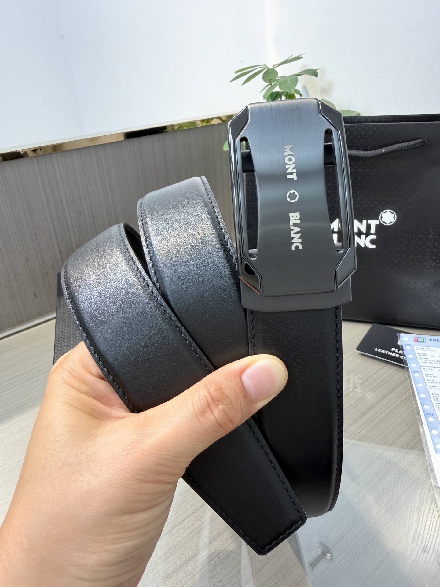 モンブラン「Montblanc」ベルト 自動ベルト