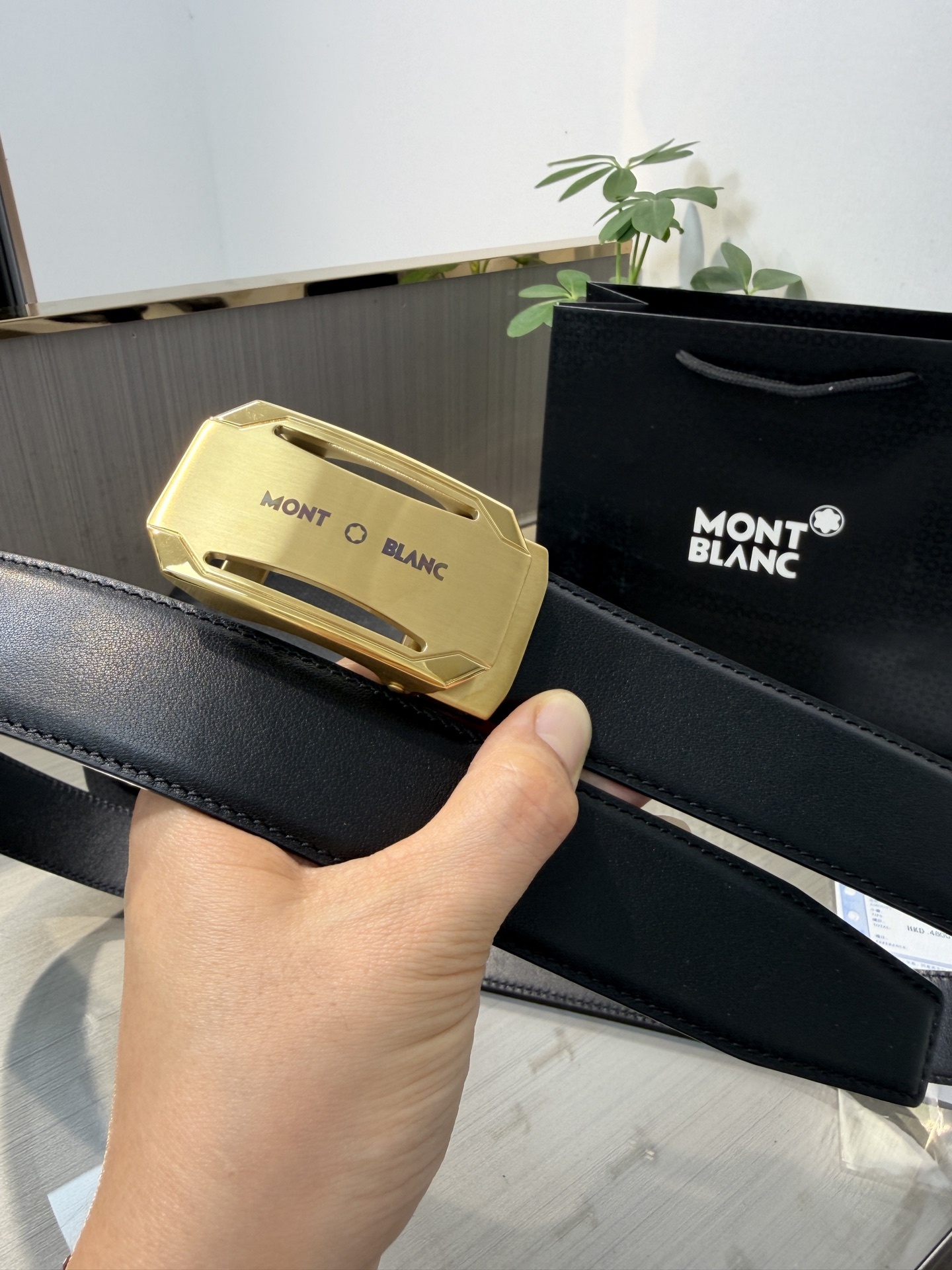 モンブラン「Montblanc」ベルト 自動ベルト