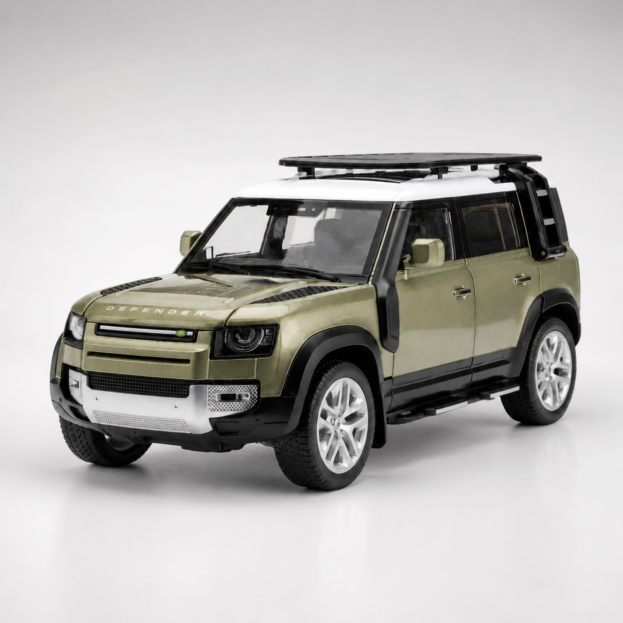 【1/24 Land Rover Defender 】比例1/24路虎捍衛者合金汽车模型 