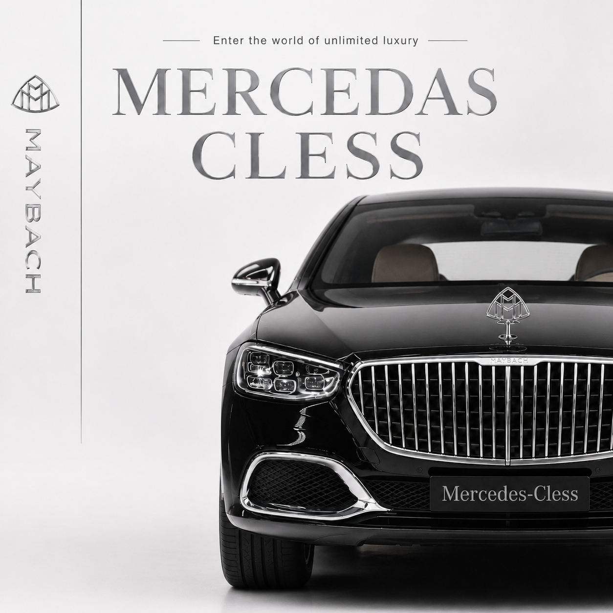 【1/24 Mercedes-Maybach S680】比例1/24邁巴赫S680合金汽车模型 