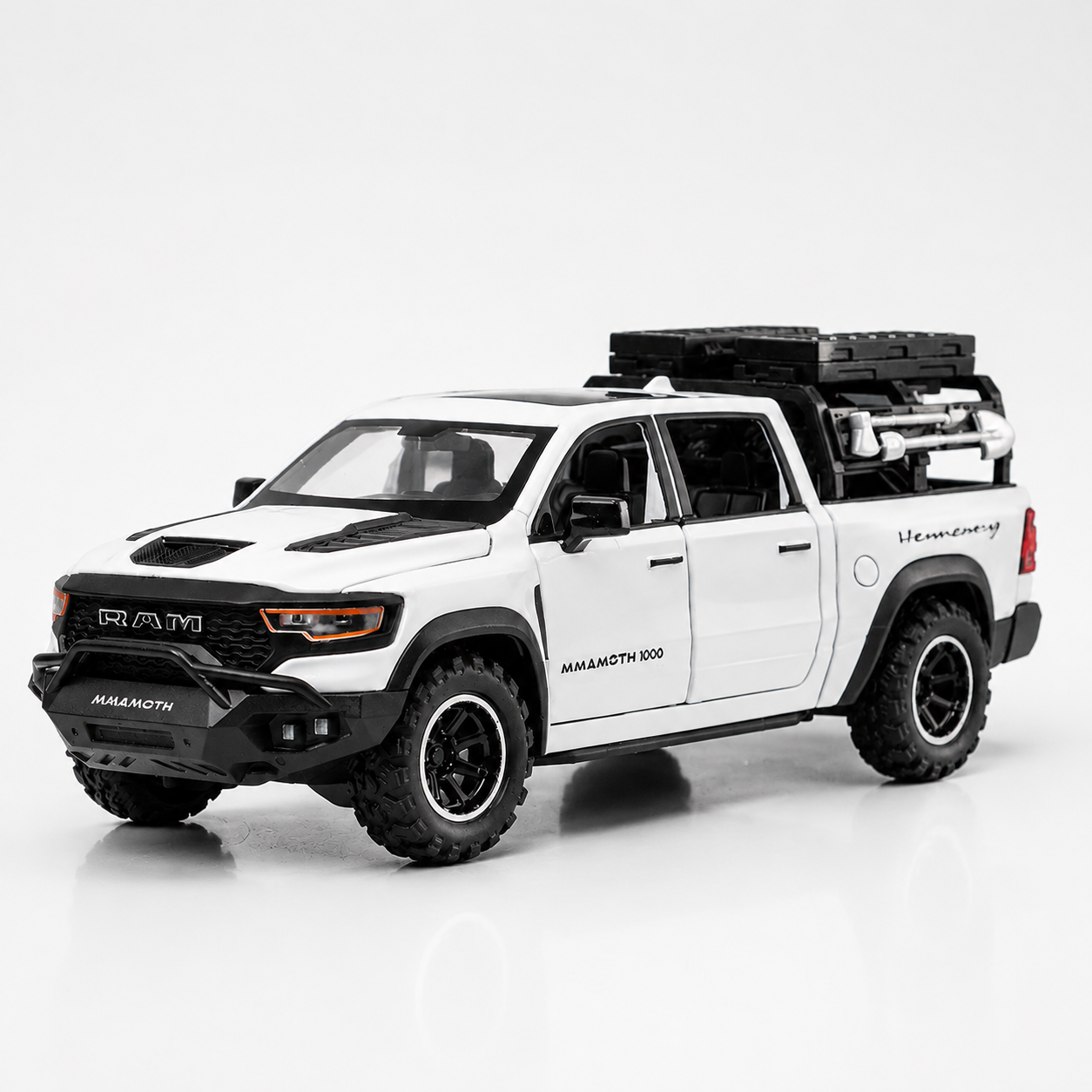 【1/32 Hennessey Mammoth RAM TRX 】比例1/32道奇猛獁象 RAM 越野合金汽車模型 