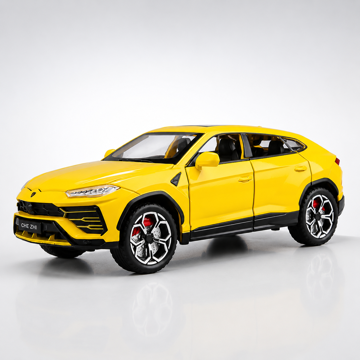 【1/24 Lamborghini Urus 】比例1/24藍寶堅尼Urus 超跑SUV合金汽車模型 