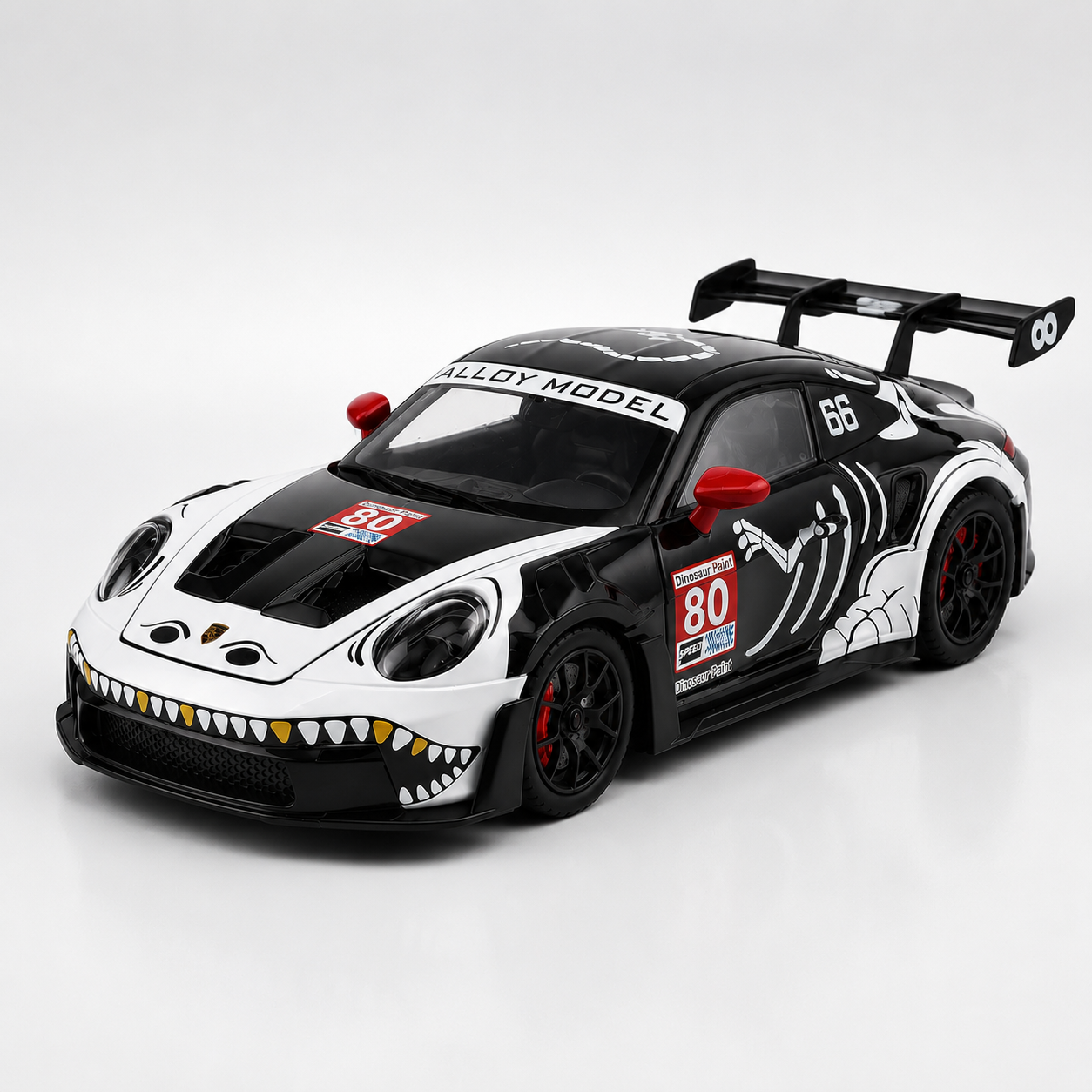 【1/24 ‎Porsche 911 GT3  】比例1/24保时捷911GT3 賽道版合金汽車模型 