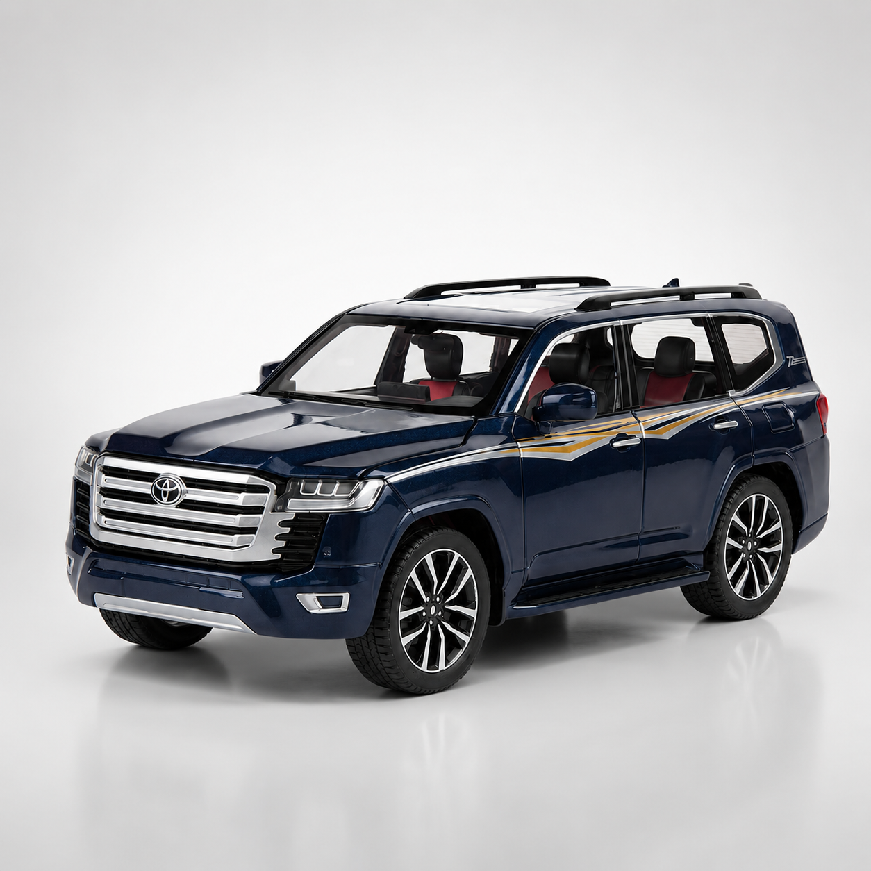 【1/24 Land Cruiser 】比例1/24陸地巡洋艦合金汽車 