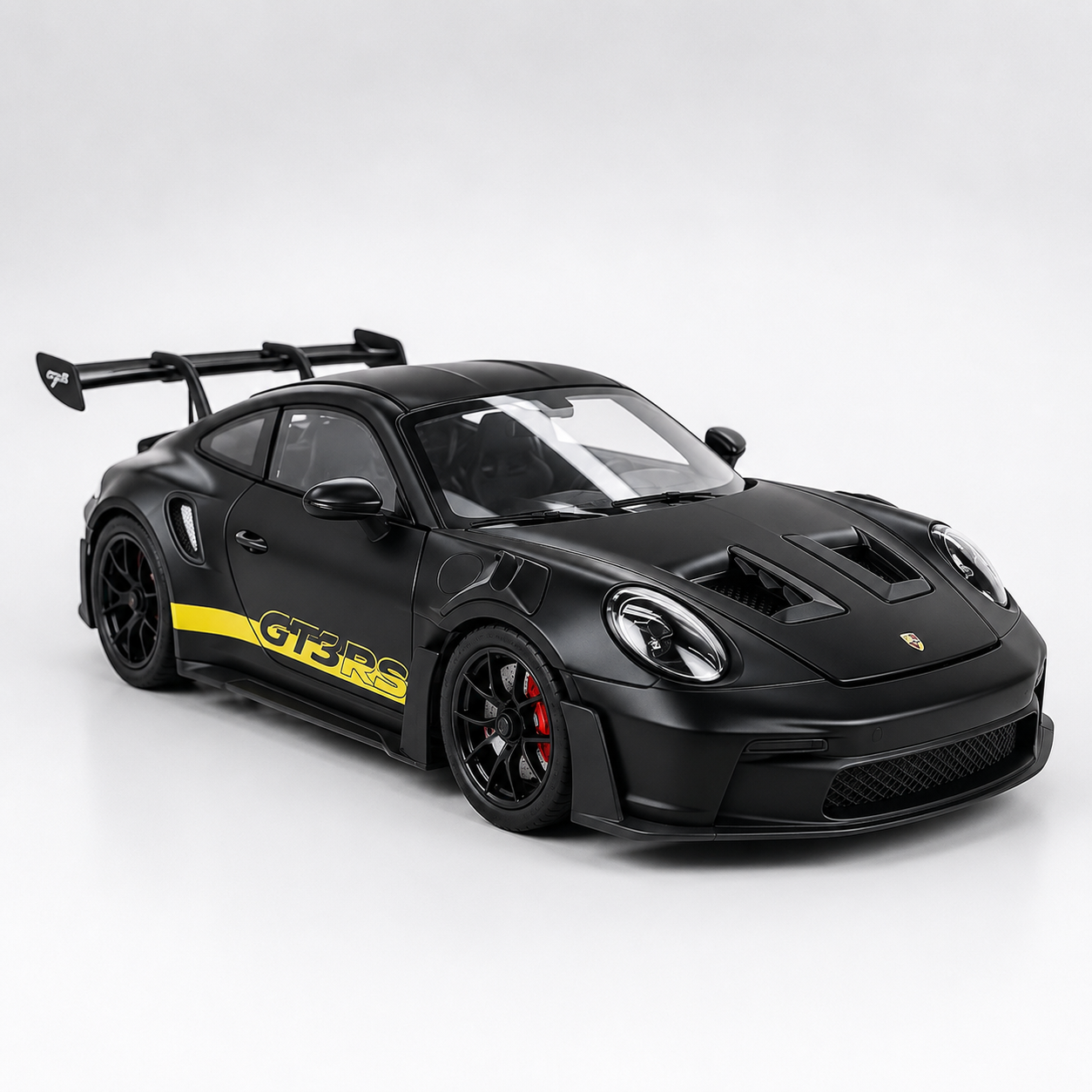 【1/24 ‎Porsche 911 GT3  】比例1/24保时捷911GT3 賽道版合金汽車模型 