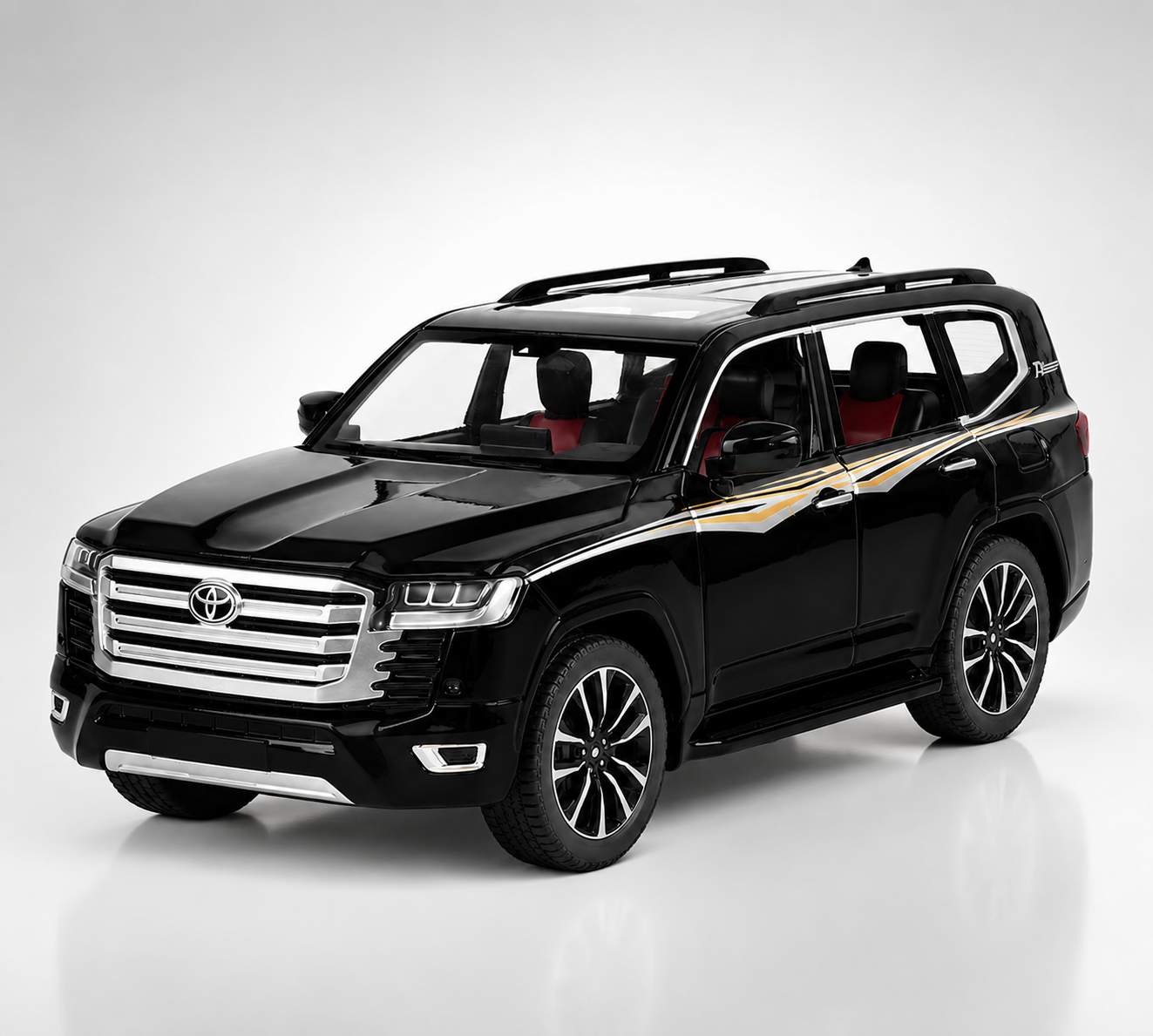 【1/24 Land Cruiser 】比例1/24陸地巡洋艦合金汽車 