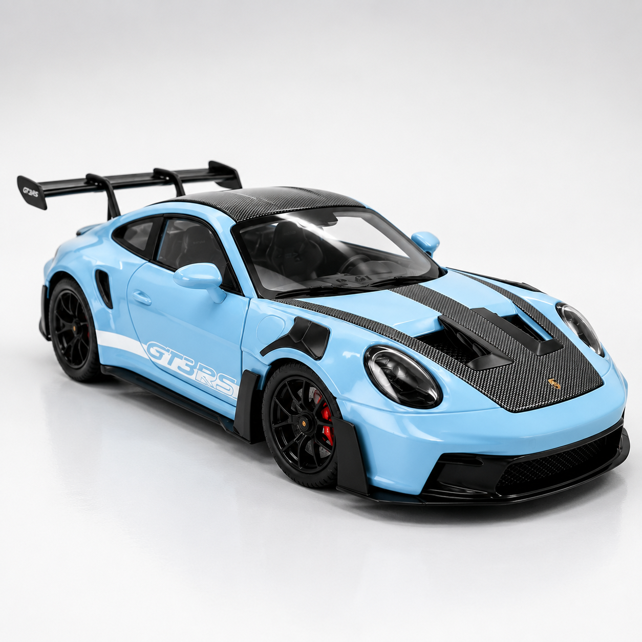 【1/24 ‎Porsche 911 GT3  】比例1/24保时捷911GT3 賽道版合金汽車模型 