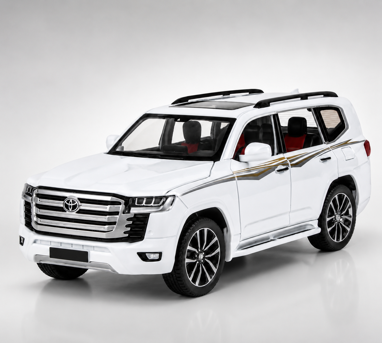 【1/24 Land Cruiser 】比例1/24陸地巡洋艦合金汽車 