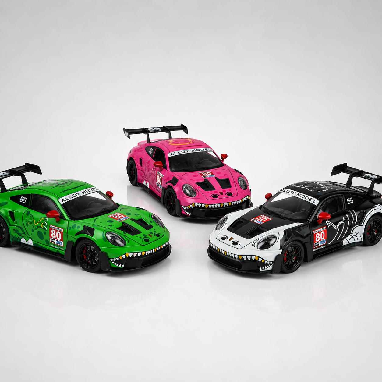 【1/24 ‎Porsche 911 GT3  】比例1/24保时捷911GT3 賽道版合金汽車模型 