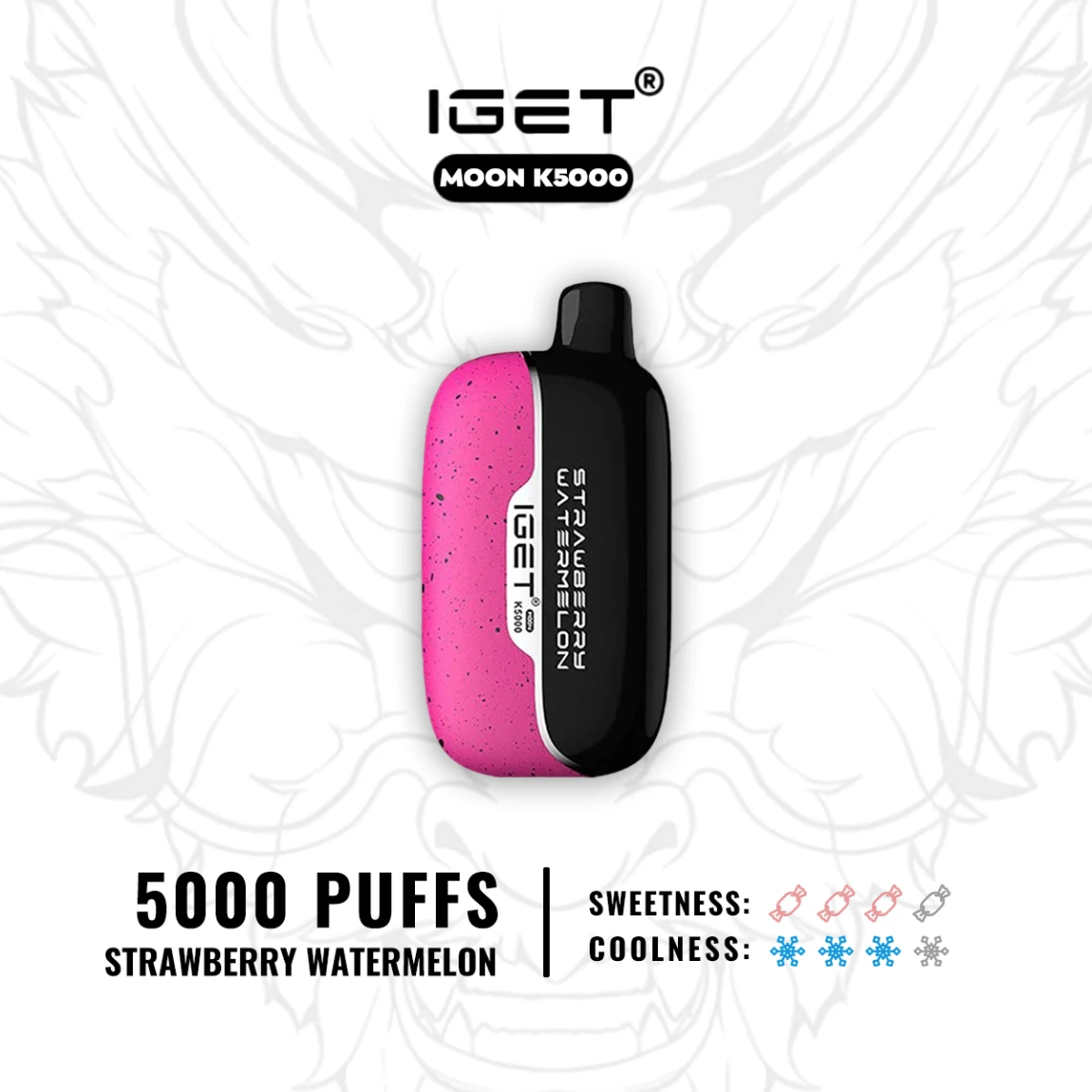 IGET MOON – STRAWBERRY WATERMELON ICE