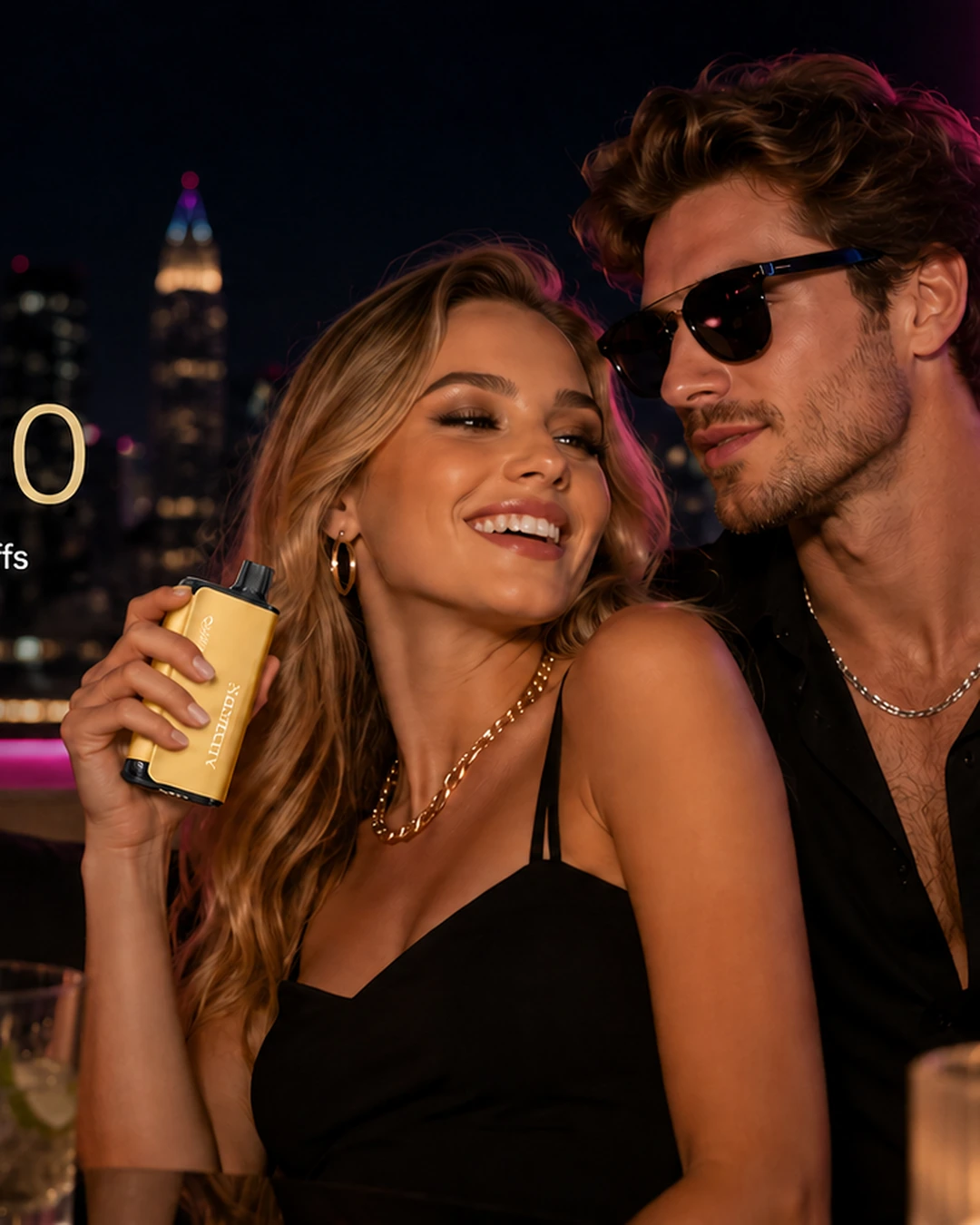 ALIBARBAR INGOT 9000 premium black-and-gold nightlife lifestyle