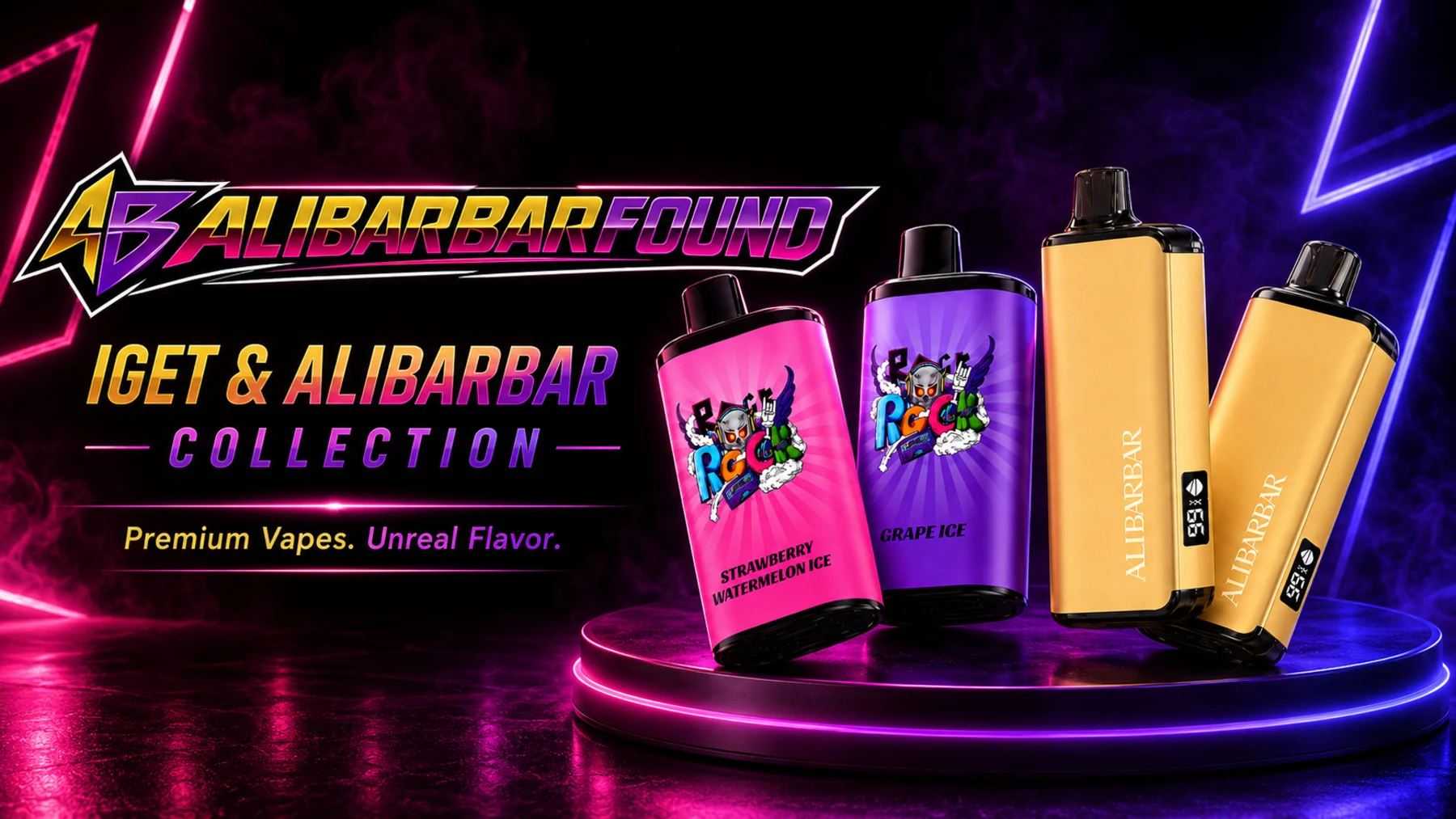 IGET & ALIBARBAR collection banner
