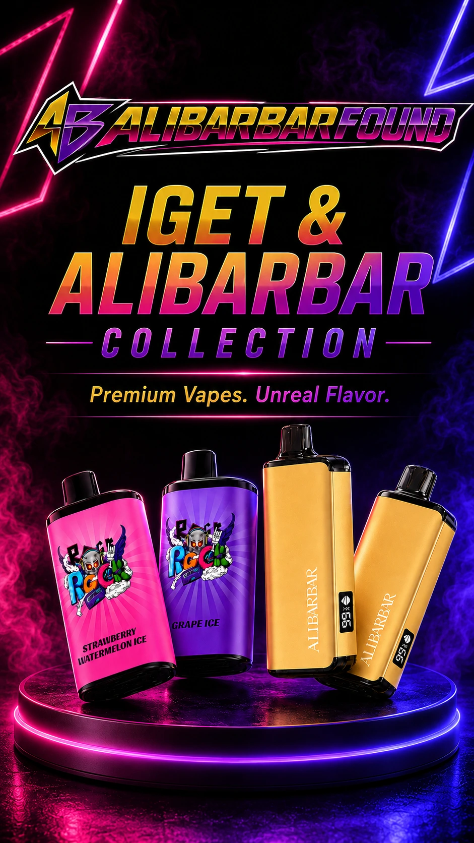 IGET & ALIBARBAR collection banner