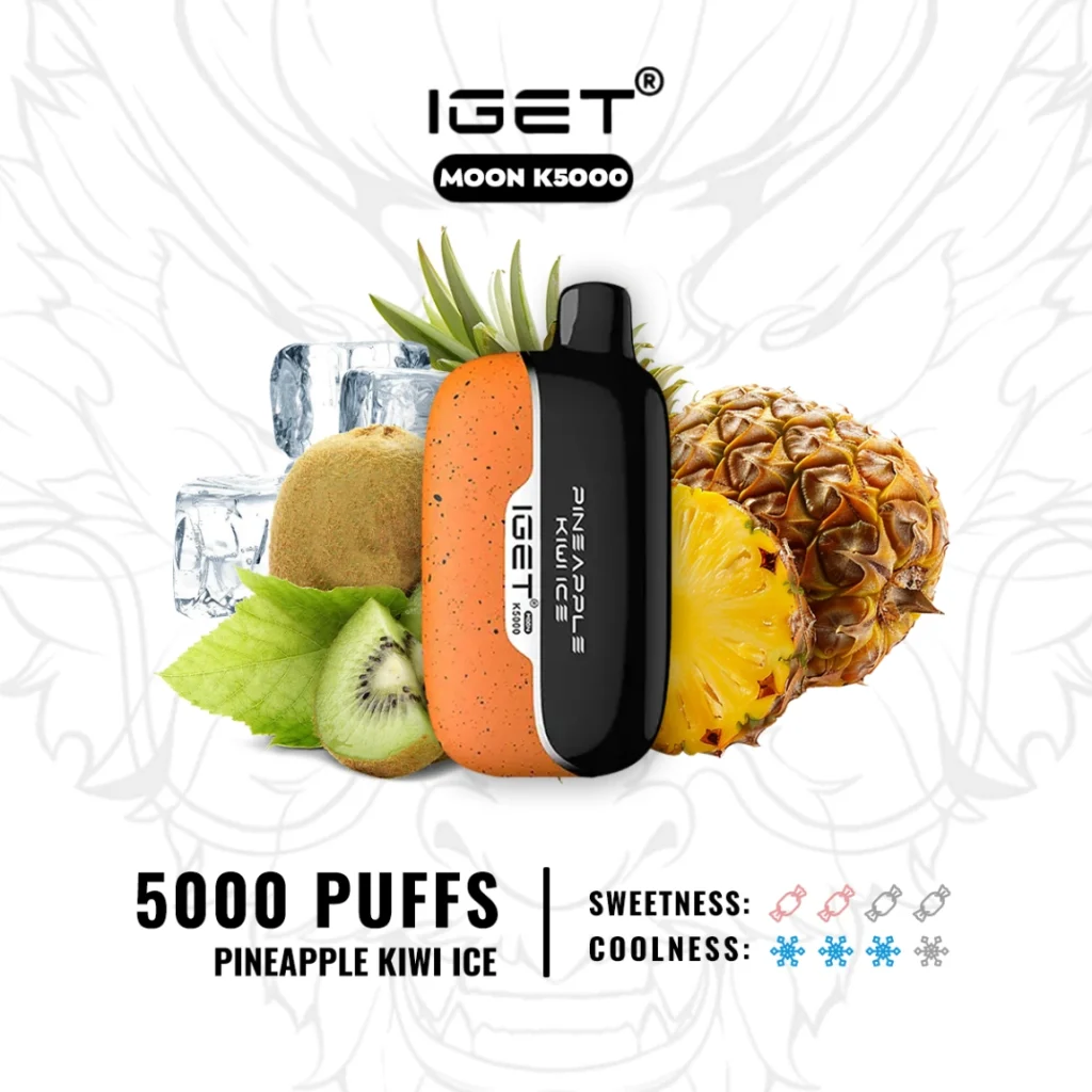 IGET MOON – PINEAPPLE KIWI ICE