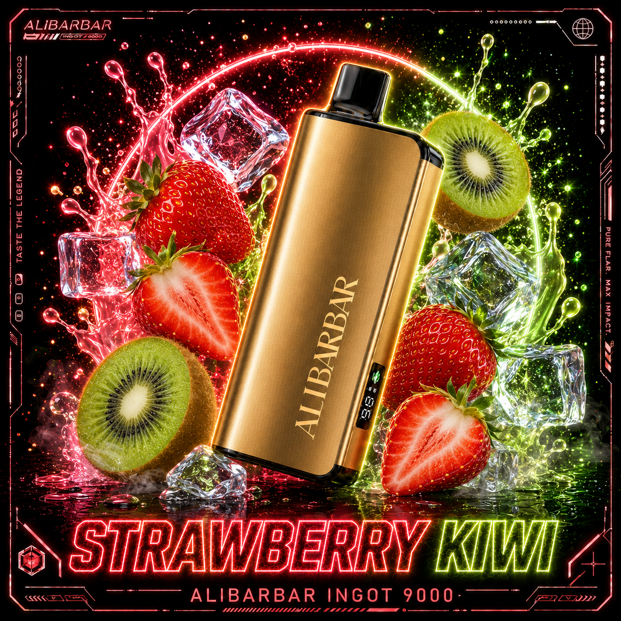 Best Flavours to Try💥Strawberry Kiwi – INGOT 9000