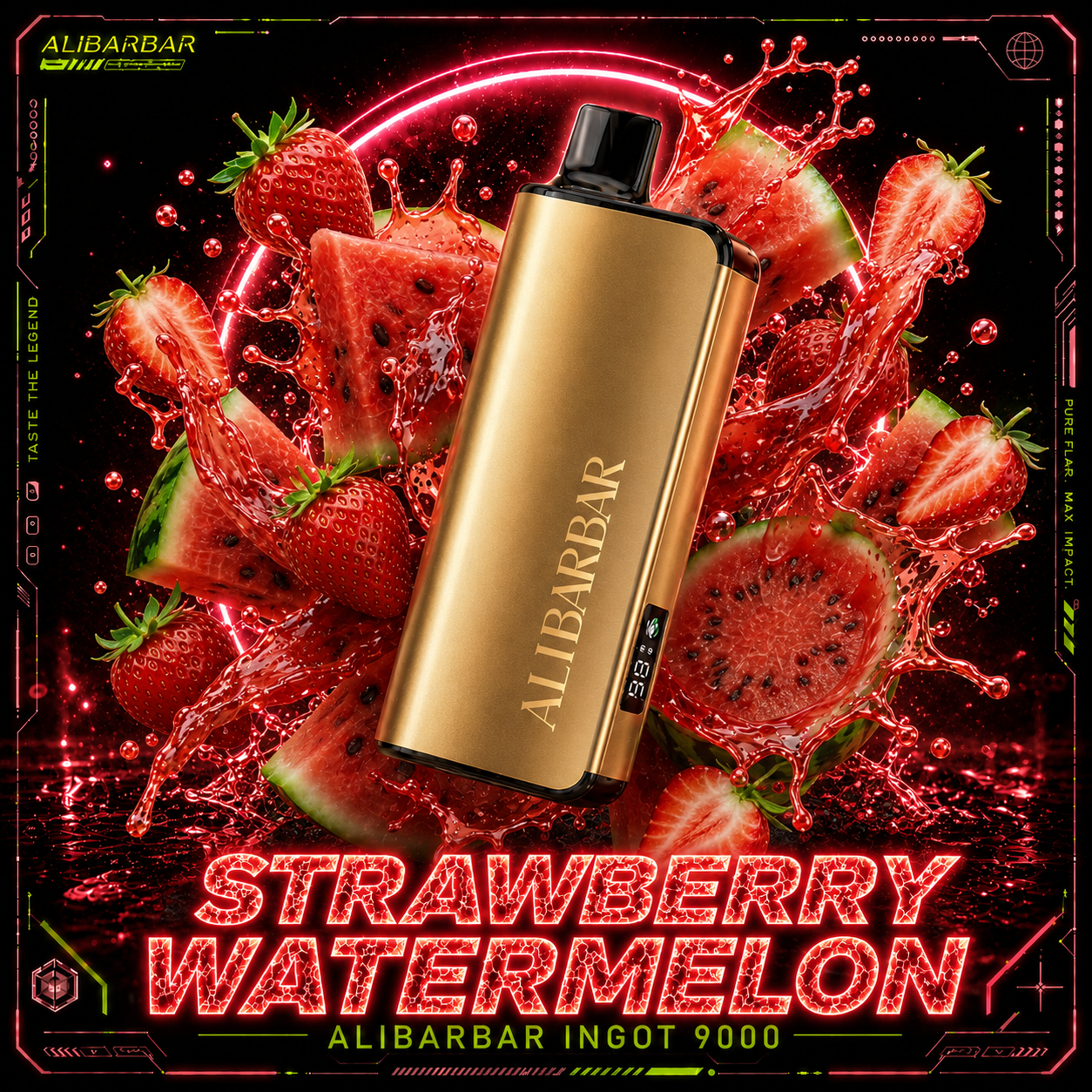 Best Flavours to Try💥Strawberry Watermelon – INGOT 9000