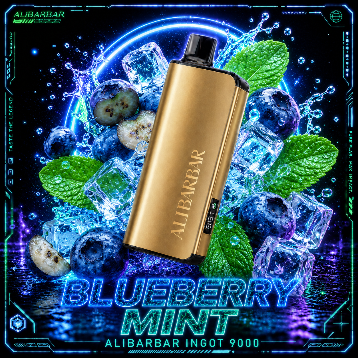 Blueberry Mint – INGOT 9000
