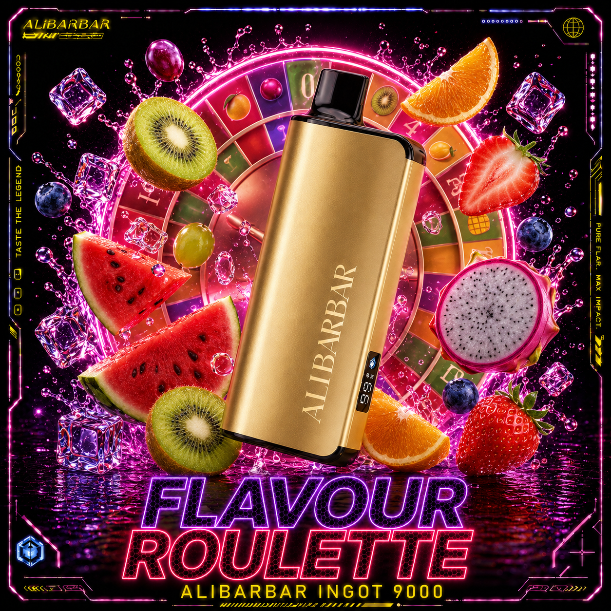 Flavour Roulette – INGOT 9000