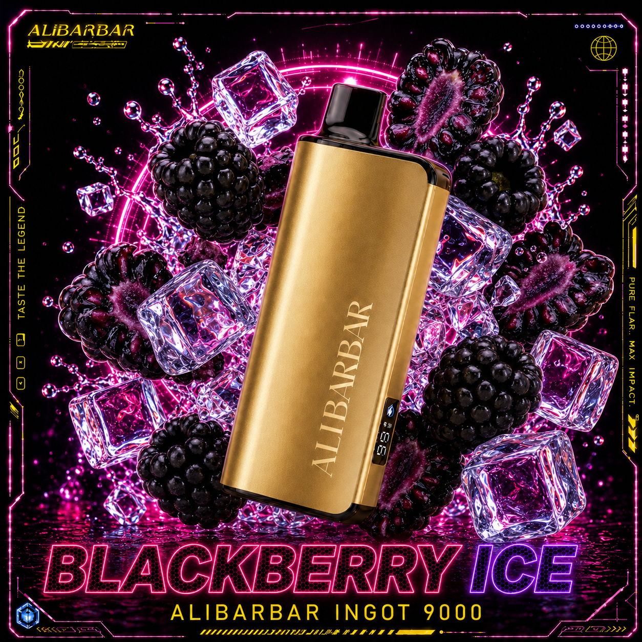Blackberry Ice – INGOT 9000